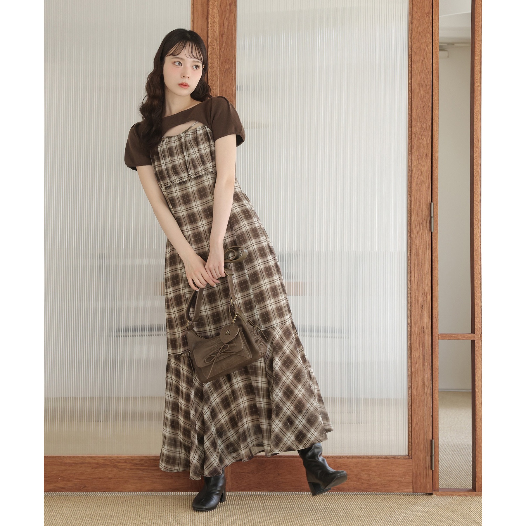 ニットセットキャミワンピ | ファッション通販サイト NUGU