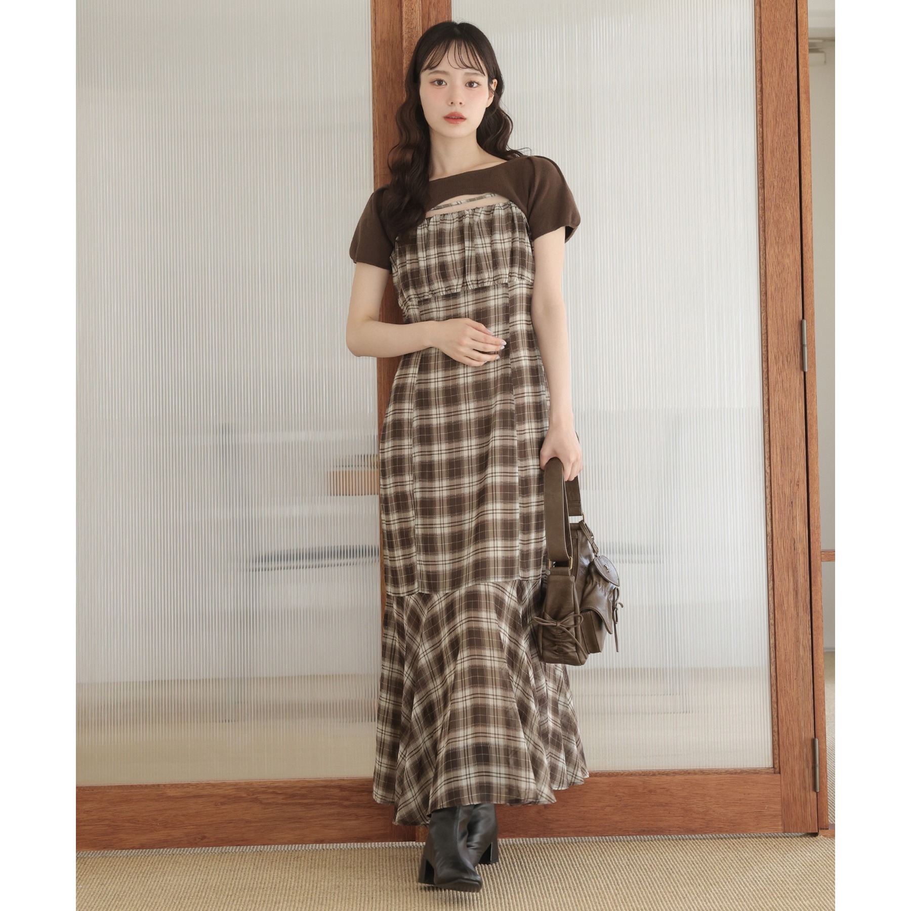 ニットセットキャミワンピ | ファッション通販サイト NUGU