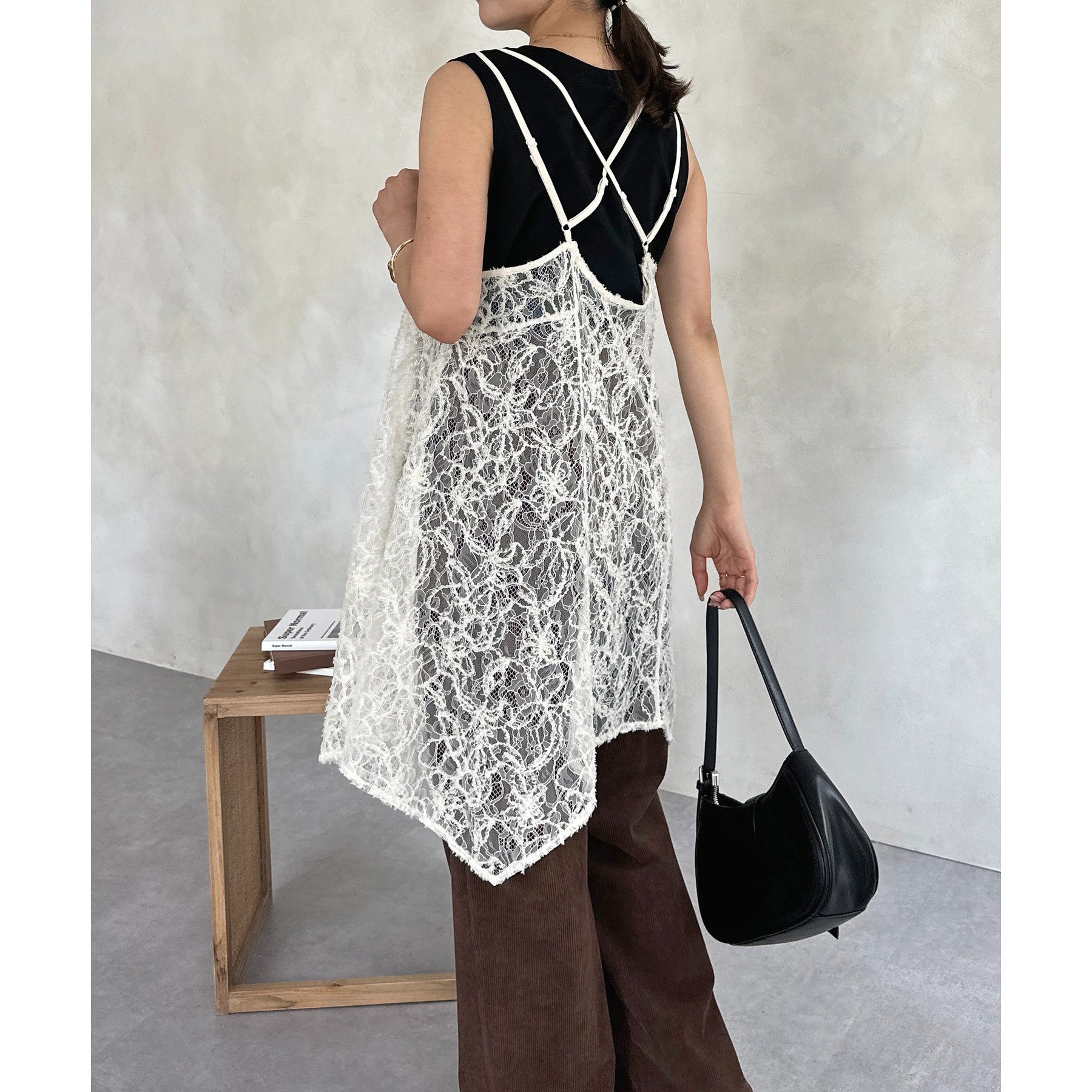 新品タグ付き あさぎーにょ コットンレースボリュームキャミ poppy あさぎーにょ コットンレースボリュームキャミ - メルカリ