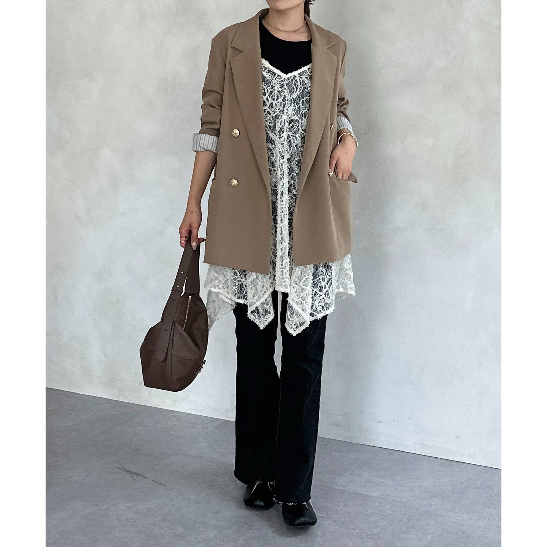 カットレースチュニックキャミ | ファッション通販サイト NUGU