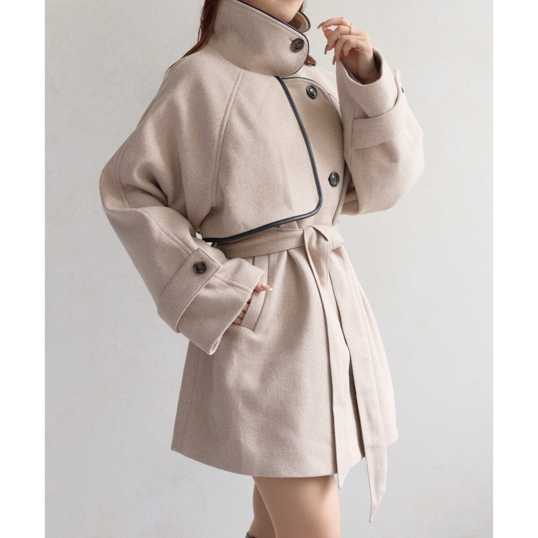 HAMILTON SLOBE ミドルコート　ピンク HAMILTON SLOBE ミドルコート ピンク｜www.meigengaku.com