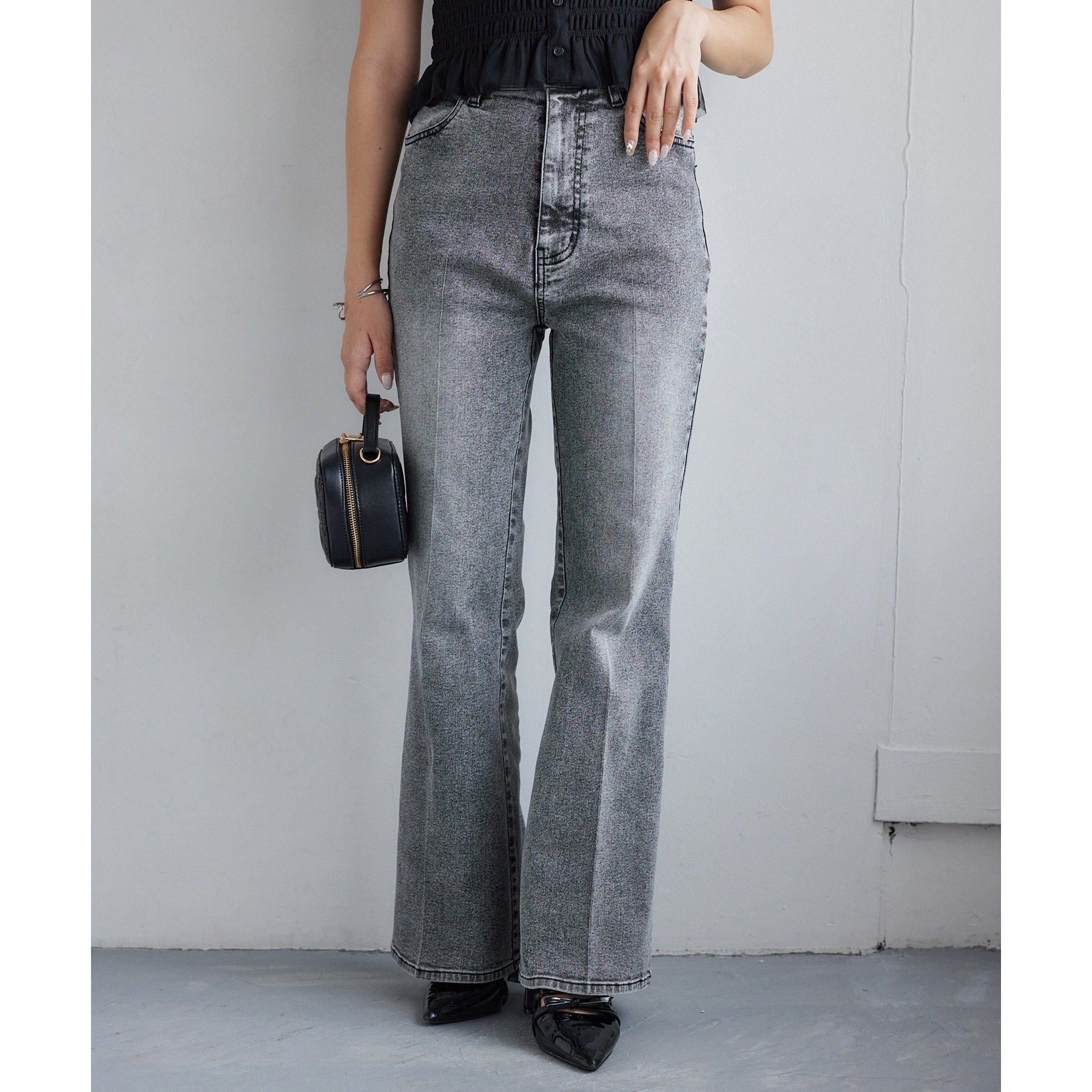 WEB限定】ストレッチ美脚デニムパンツ | ファッション通販サイト NUGU