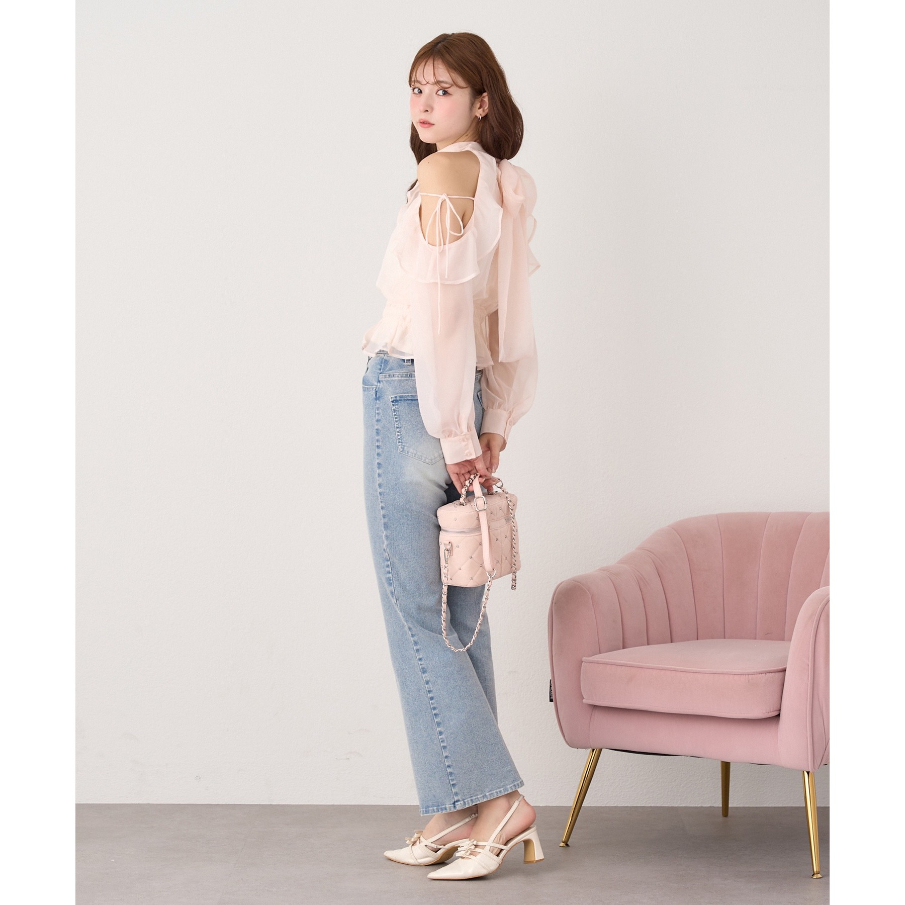 WEB限定】ストレッチ美脚デニムパンツ | ファッション通販サイト NUGU