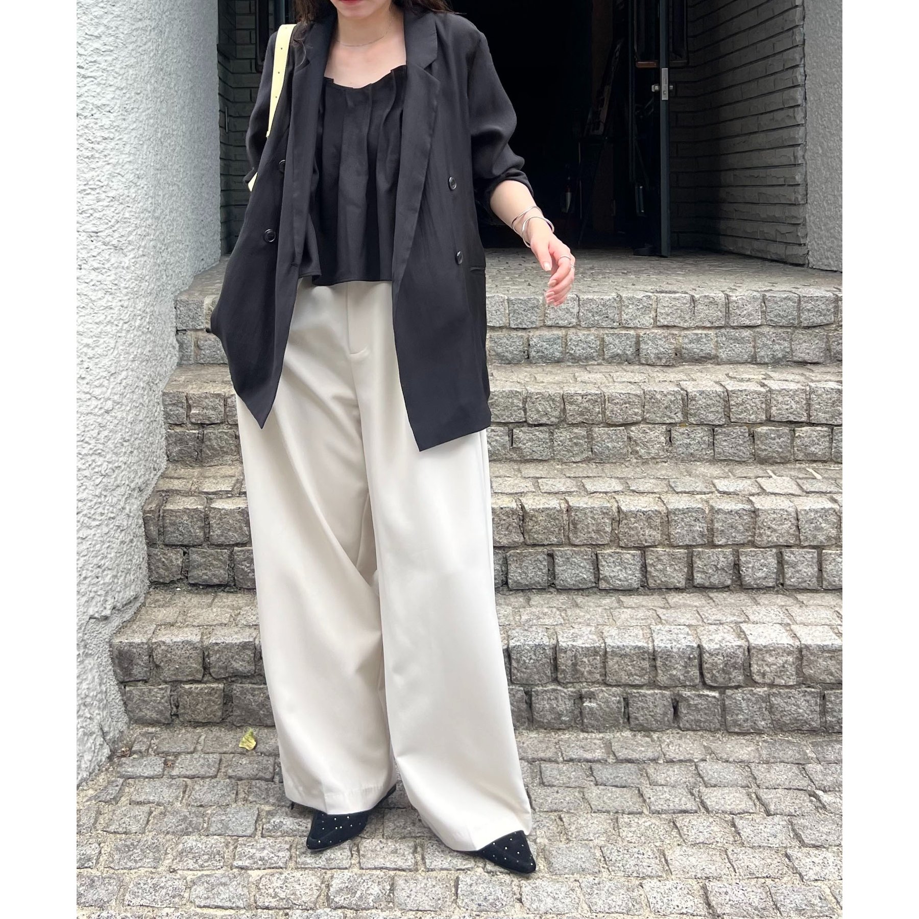 オールシーズン◎】タックフレアキャミ | ファッション通販サイト NUGU