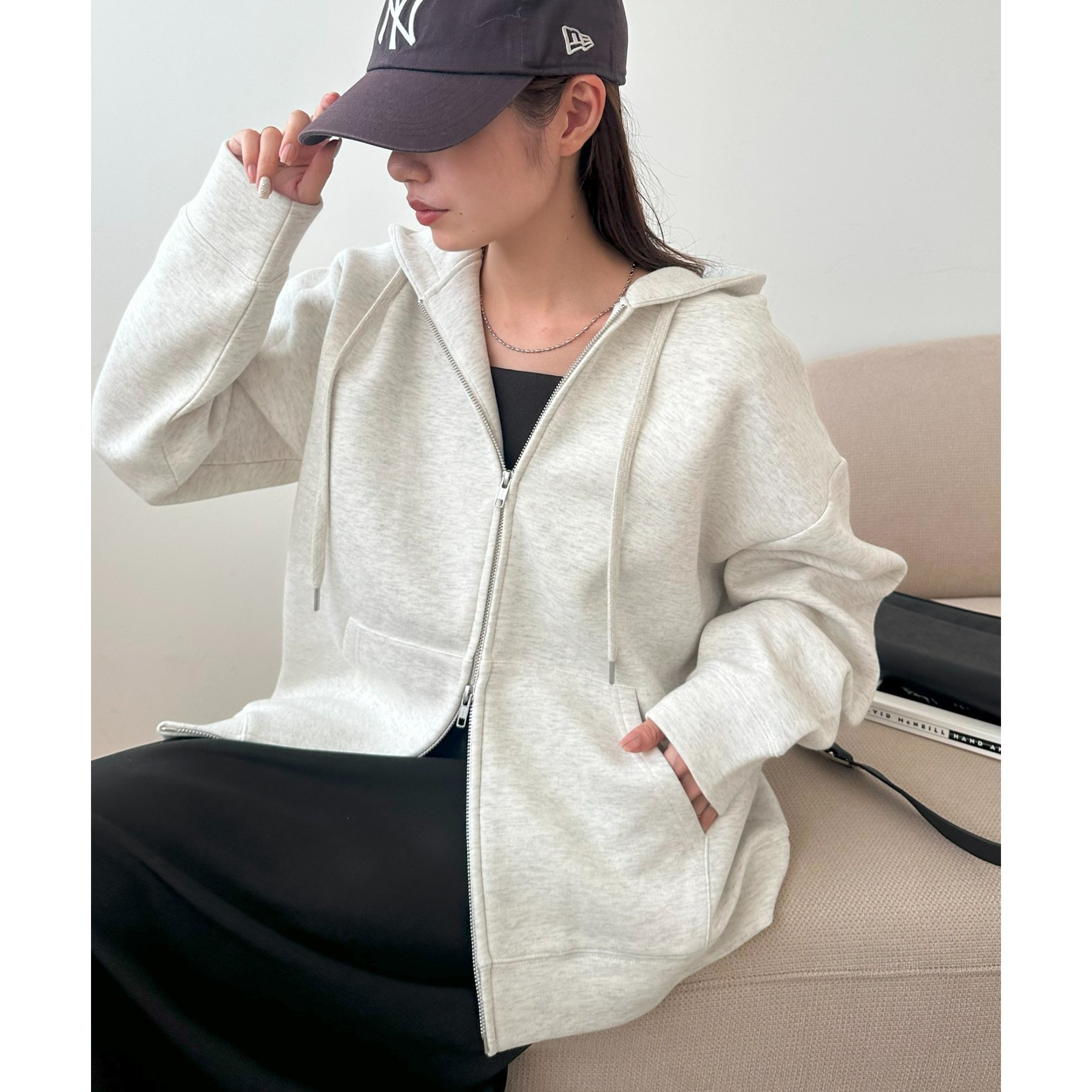 ユニセックス】ボンディングWジップビッグパーカー | ファッション通販