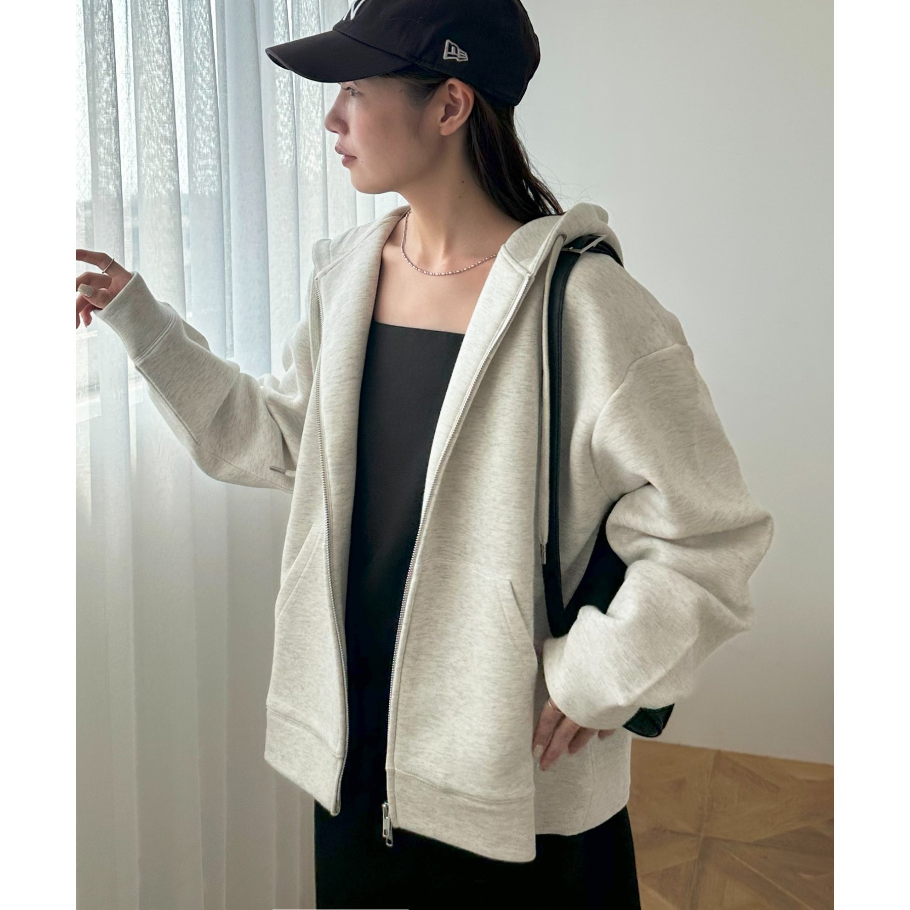 ユニセックス】ボンディングWジップビッグパーカー | ファッション通販