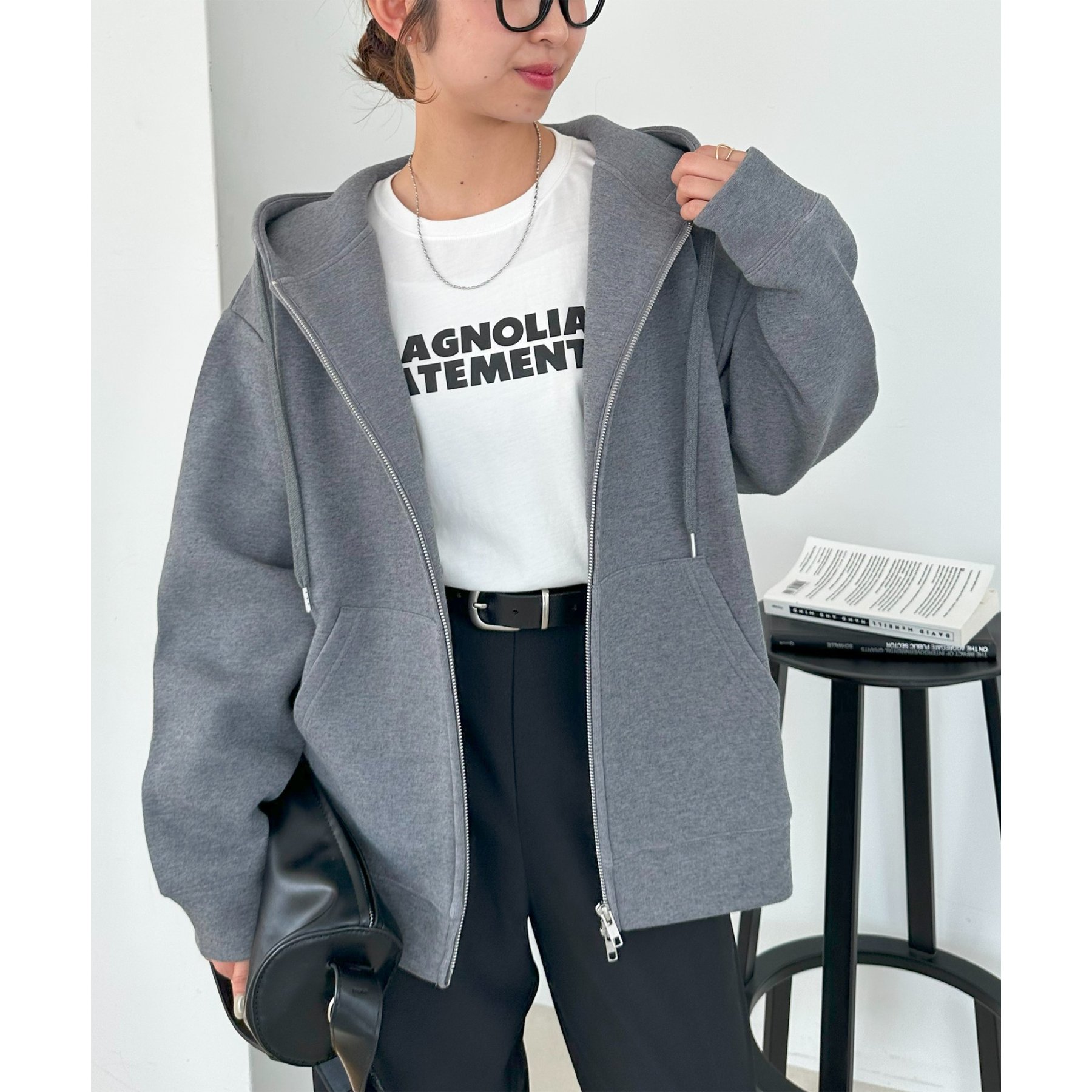 ユニセックス】ボンディングWジップビッグパーカー | ファッション通販