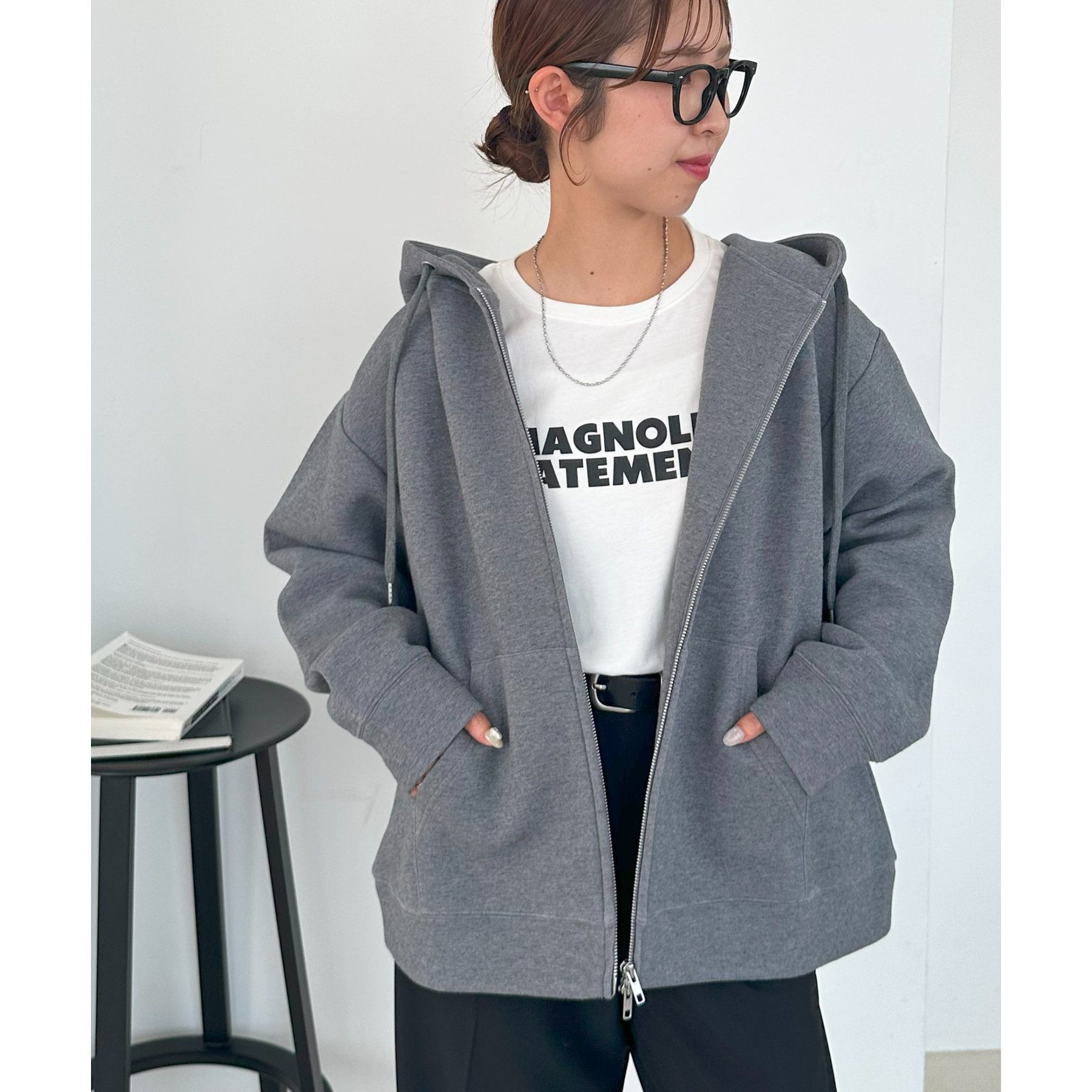 ユニセックス】ボンディングWジップビッグパーカー | ファッション通販