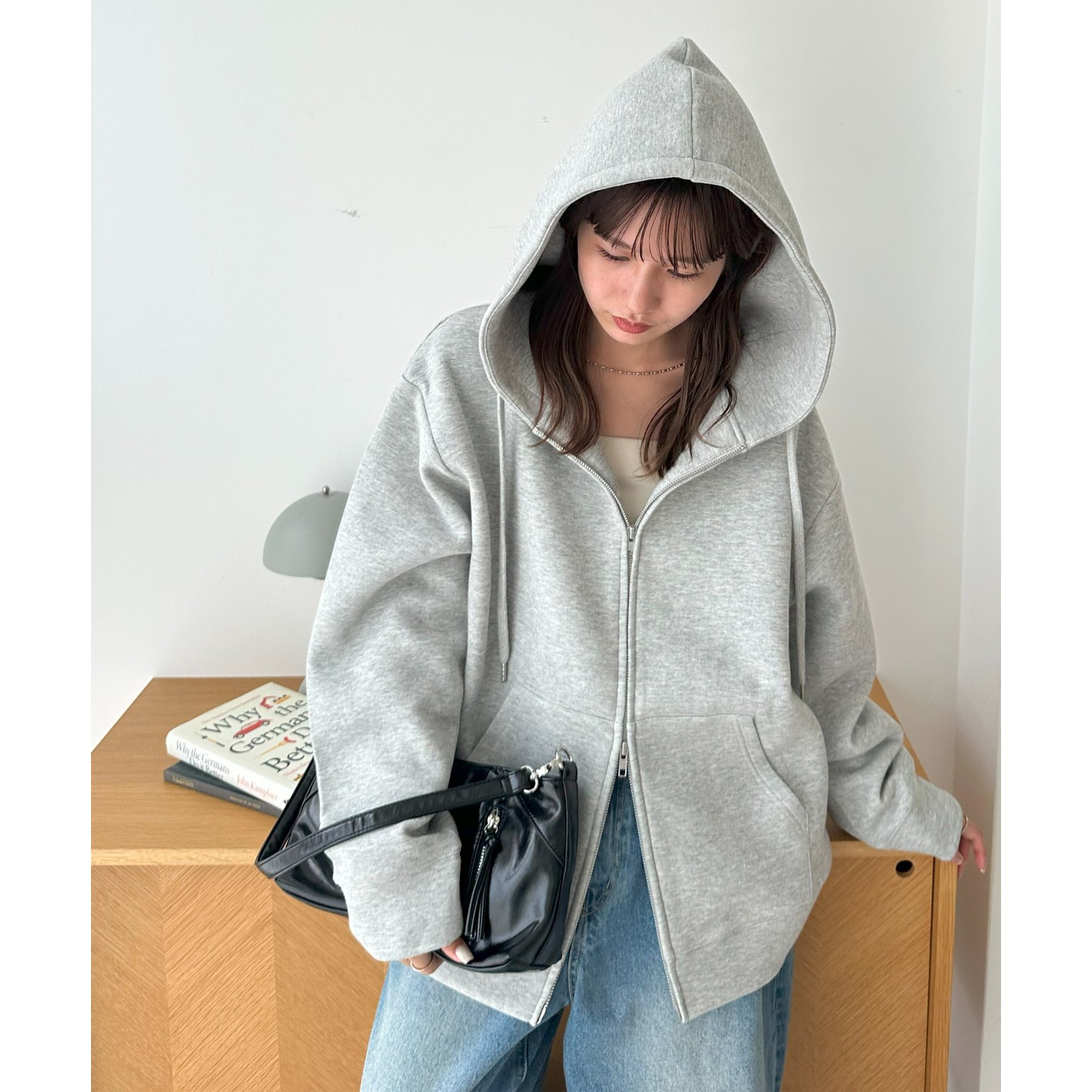 ユニセックス】ボンディングWジップビッグパーカー | ファッション通販