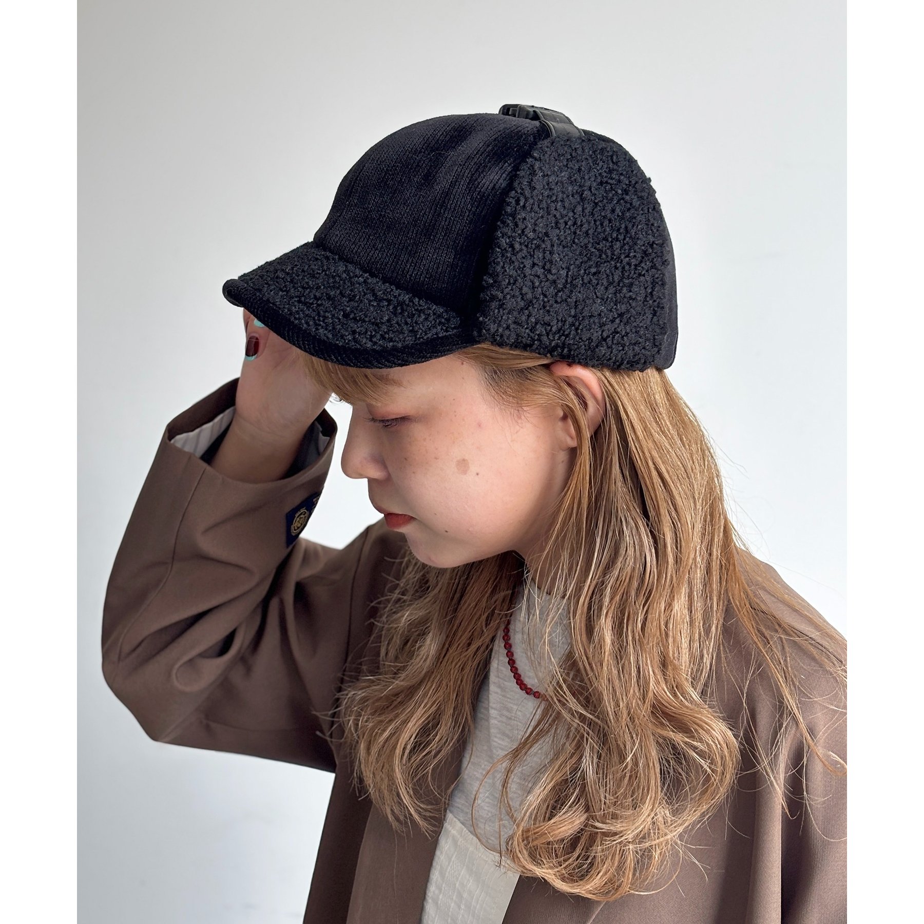 コーデュロイフライトキャップ | ファッション通販サイト NUGU