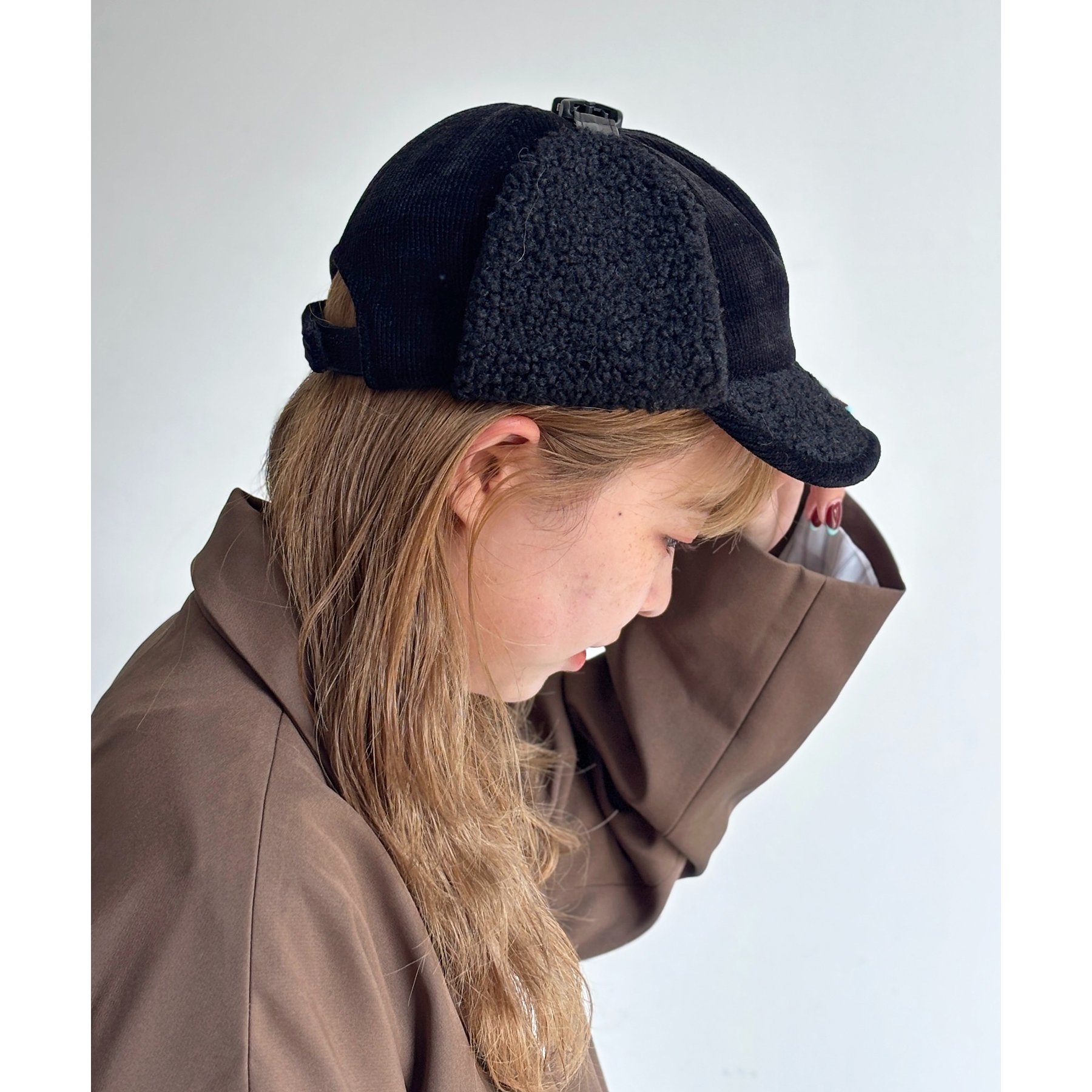 コーデュロイフライトキャップ | ファッション通販サイト NUGU