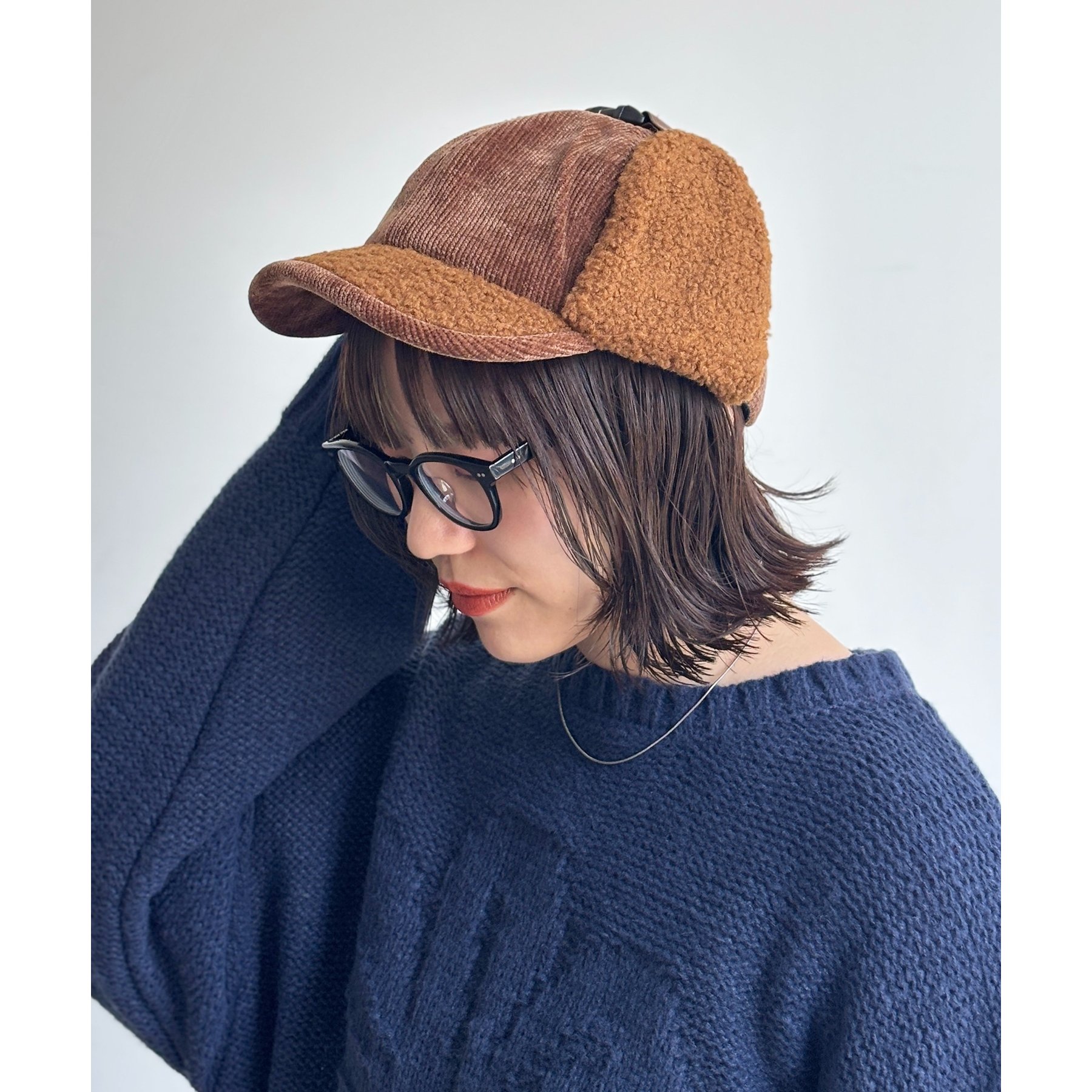 コーデュロイフライトキャップ | ファッション通販サイト NUGU