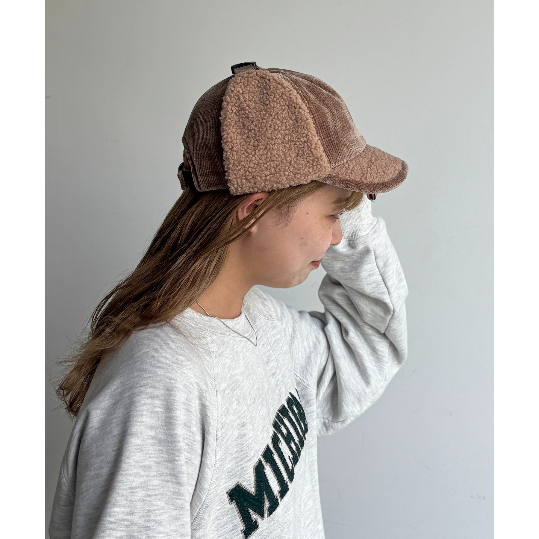 コーデュロイフライトキャップ | ファッション通販サイト NUGU