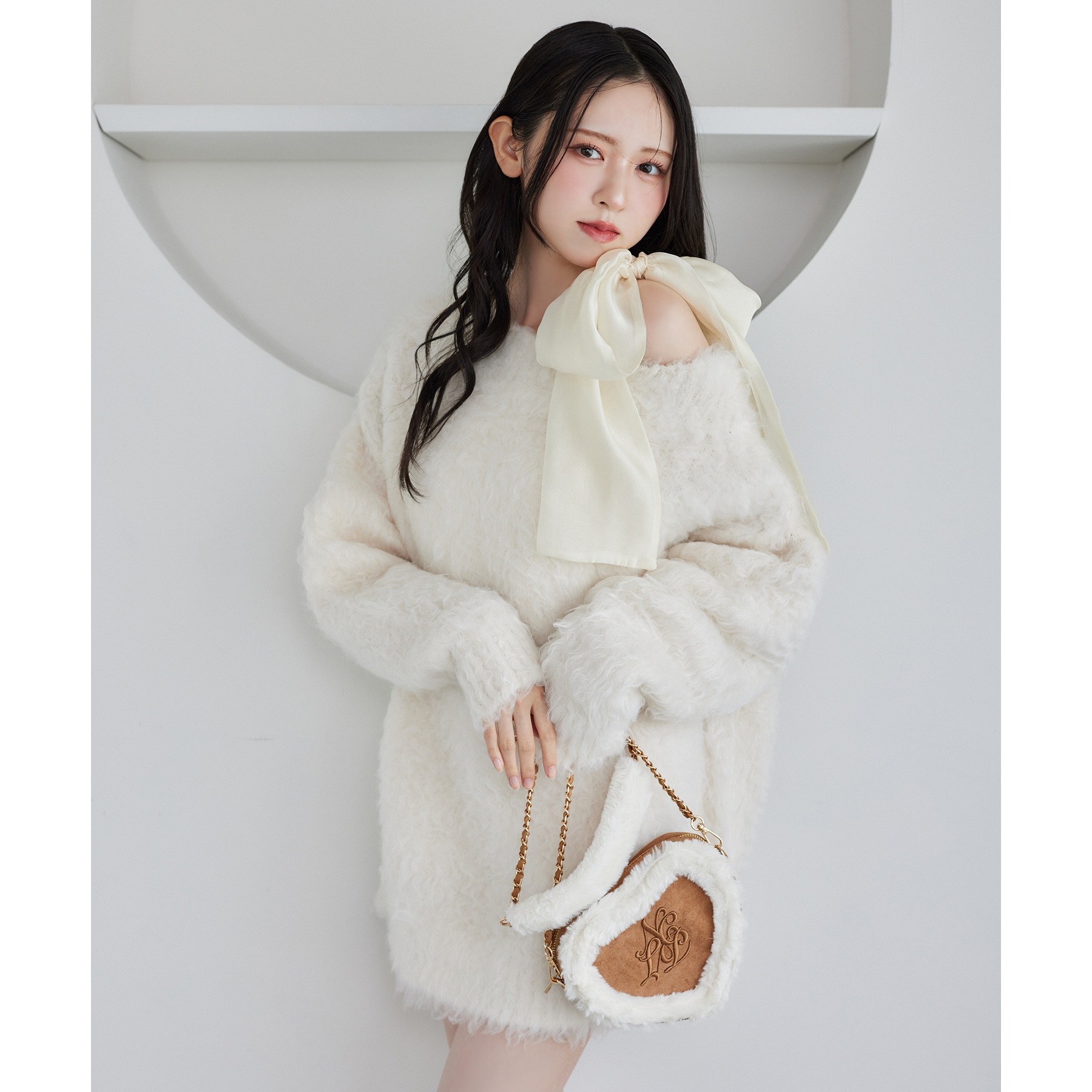 肩リボンレースキャミ／リボン取り外し可 | ファッション通販サイト NUGU