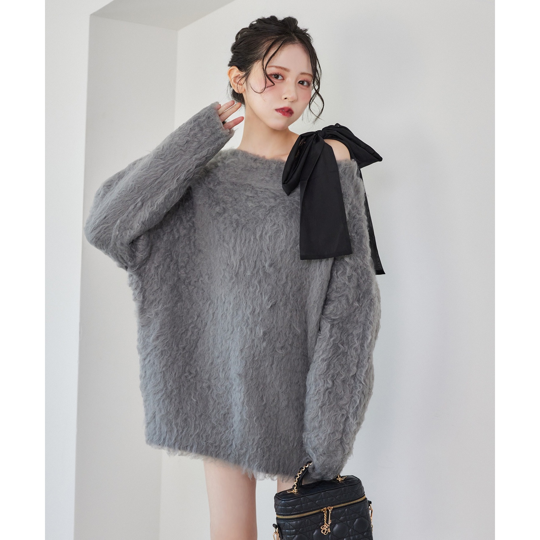 肩リボンレースキャミ／リボン取り外し可 | ファッション通販サイト NUGU