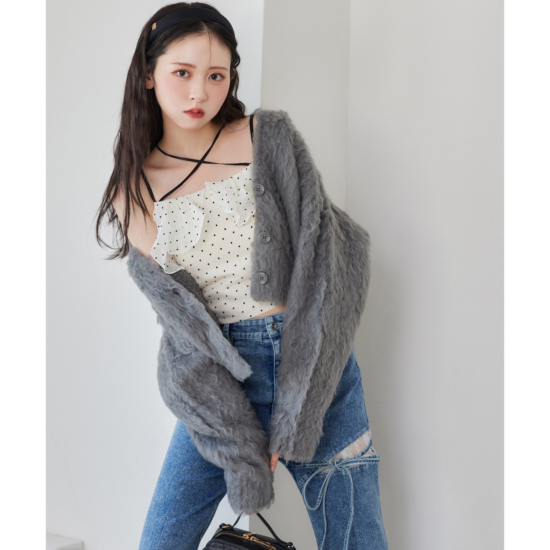 メロー　カーディガン メリーカールカーディガン | ファッション通販サイト NUGU