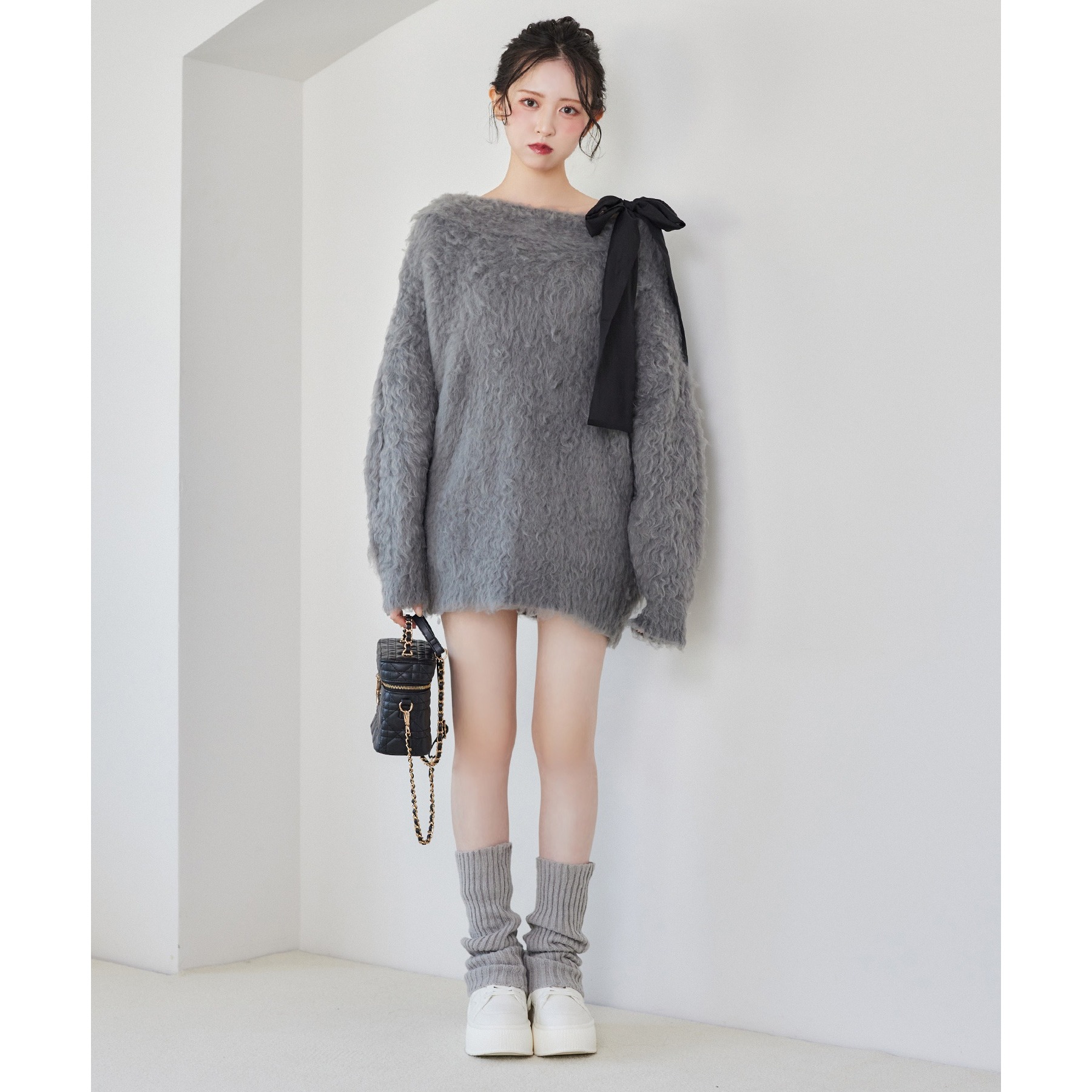 メリーカールチュニックニット | ファッション通販サイト NUGU