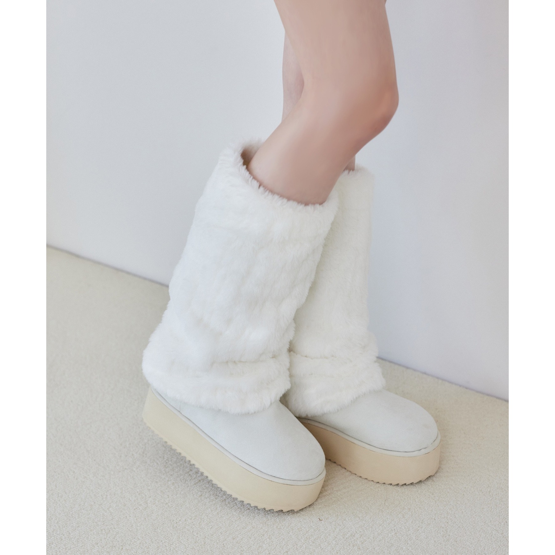 即日発送カラーあり】2wayフェイクムートンブーツ | ファッション通販