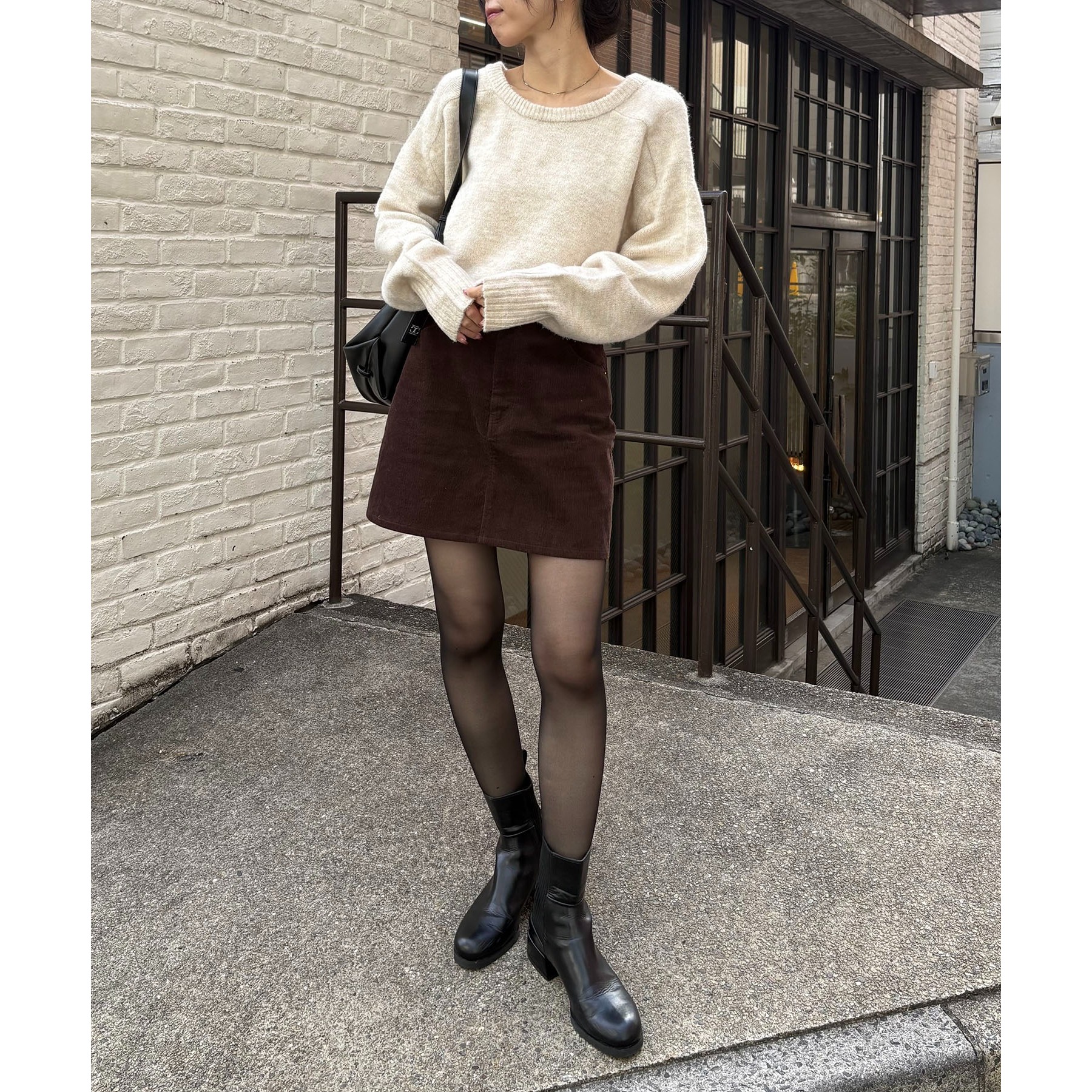 新色/レイヤード対応】コーデュロイ台形スカート | ファッション通販