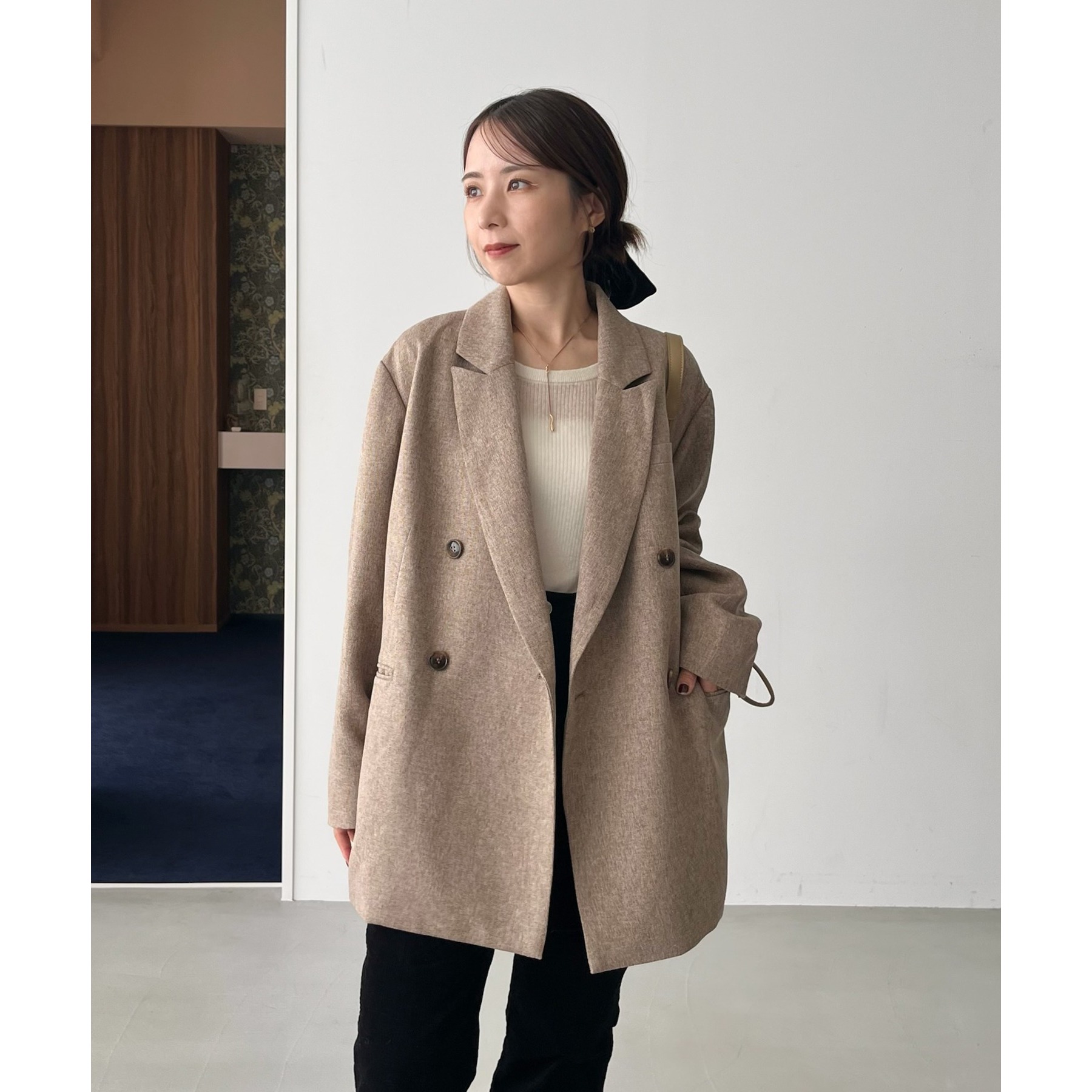 ツイード　ジャケット　CAPRICIEUX LE'MAGE レマージュ ツイード ジャケット CAPRICIEUX LE'MAGE レマージュ CAPRICIEUX LE