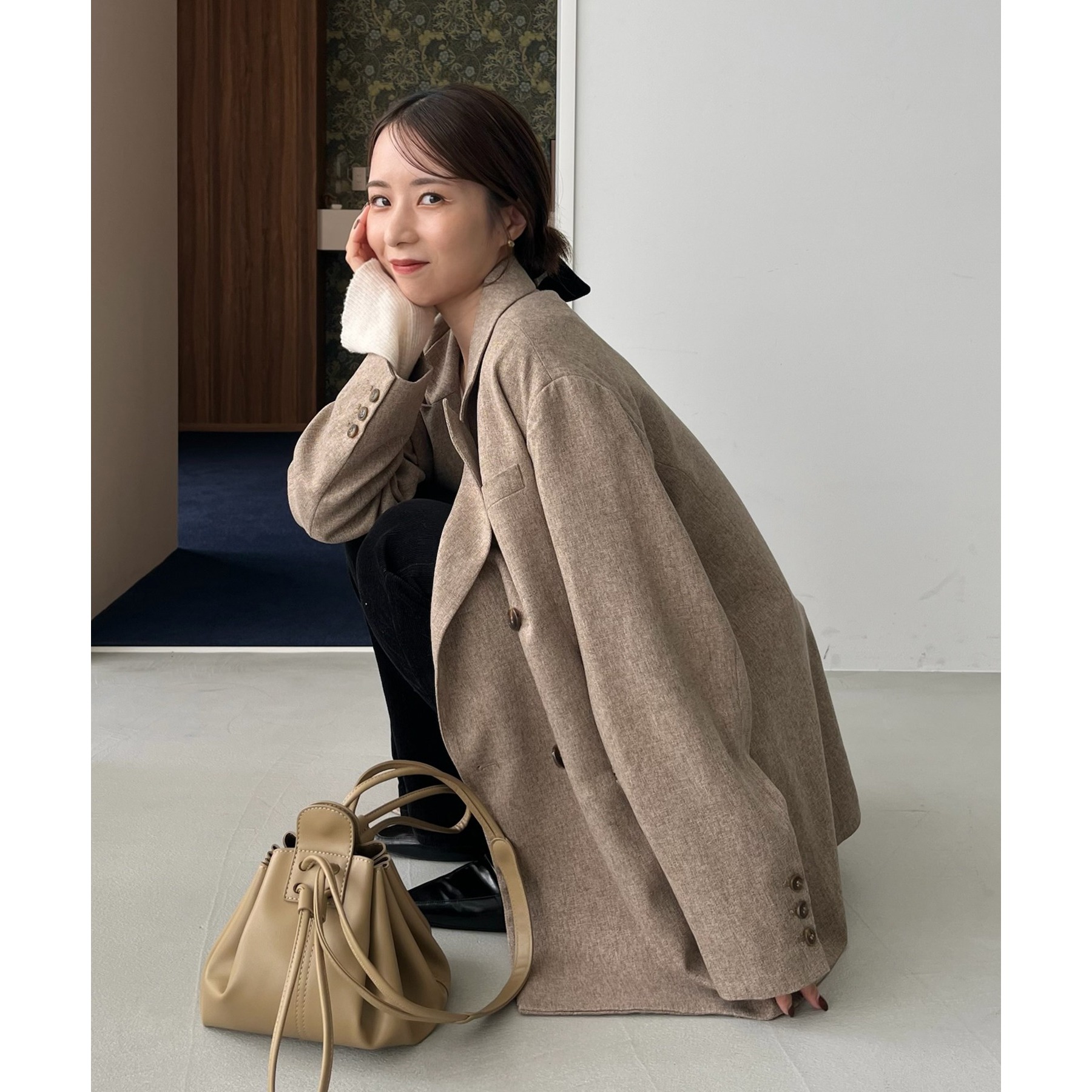 CAPRICIEUX LE'MAGE×nanacoコラボ】ツイードジャケット | ファッション