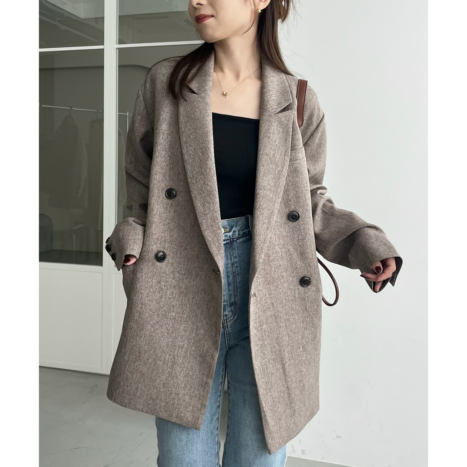 CAPRICIEUX LE'MAGE×nanacoコラボ】ツイードジャケット | ファッション