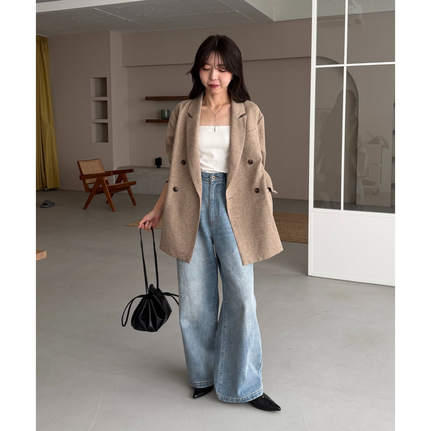 CAPRICIEUX LE'MAGE×nanacoコラボ】ツイードジャケット | ファッション