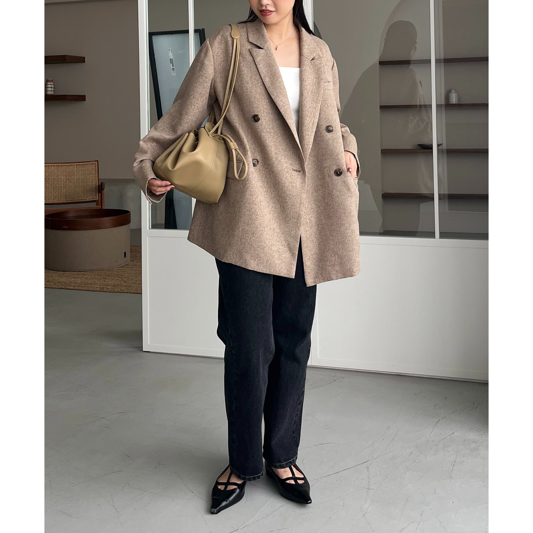 CAPRICIEUX LE'MAGE×nanacoコラボ】ツイードジャケット | ファッション