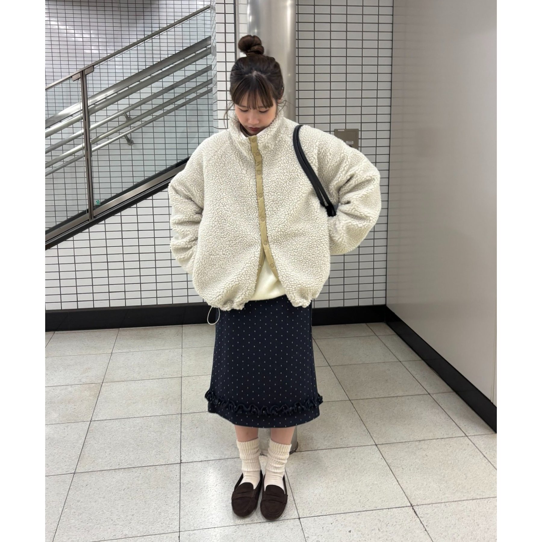 ユニセックス】ボアリバーシブルブルゾン | ファッション通販サイト NUGU