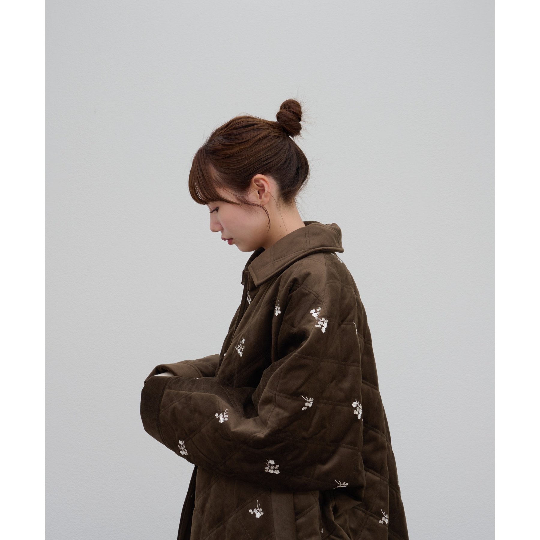 umm.】ベロア刺繍キルティングジャケット | ファッション通販サイト NUGU