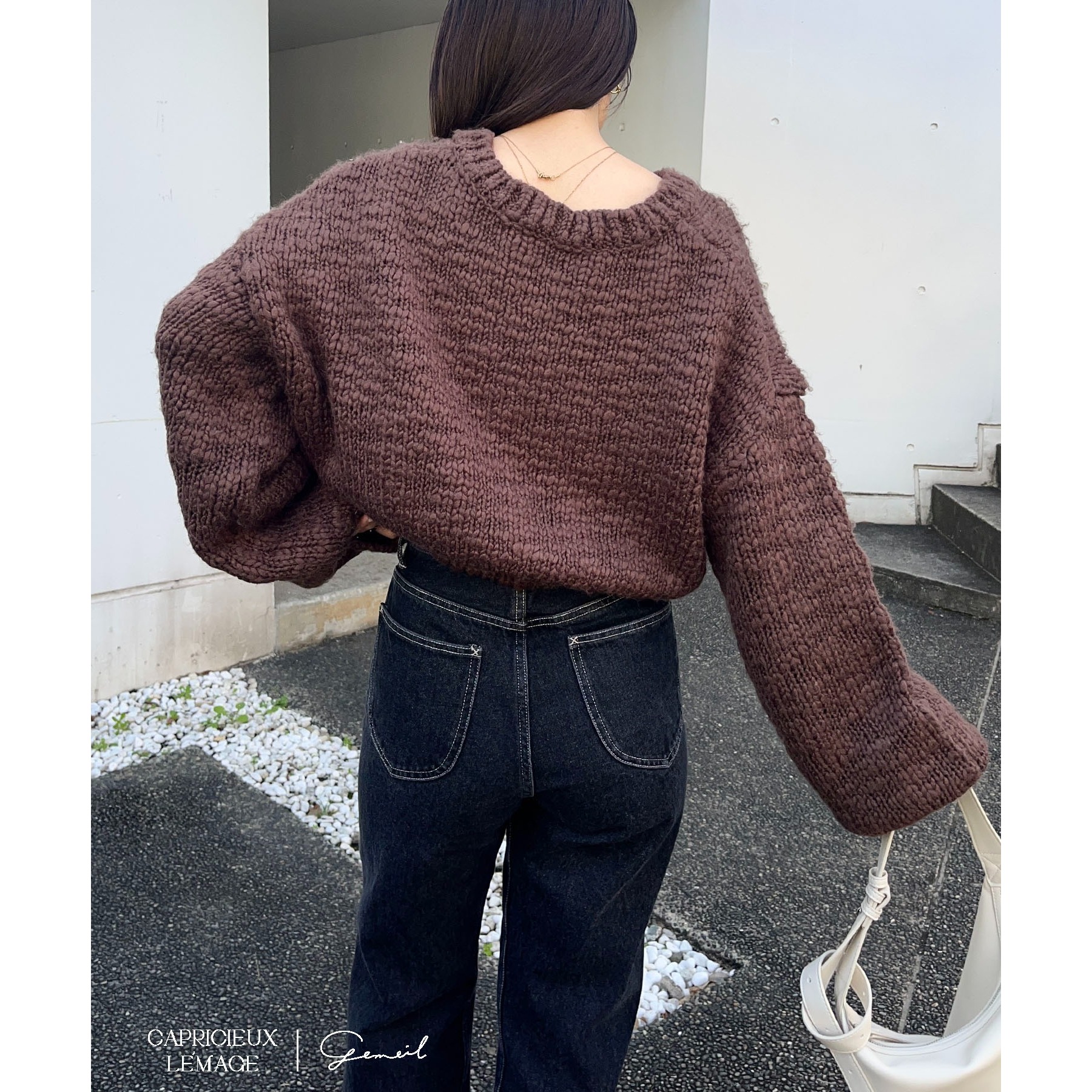 LE'MAGE×gemeilコラボ】スラブジップカーディガン | ファッション通販