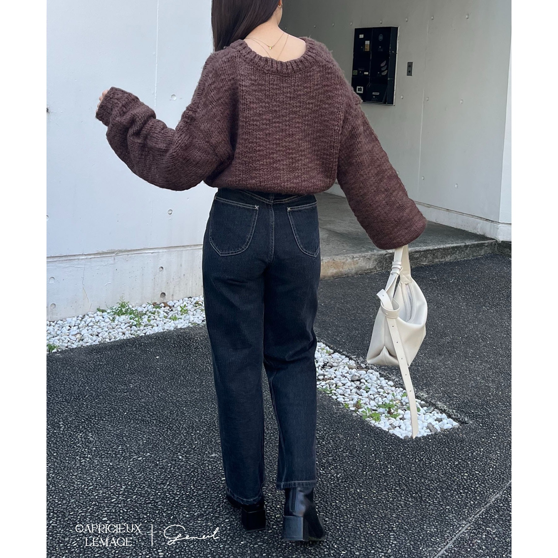 LE'MAGE×gemeilコラボ】スラブジップカーディガン | ファッション通販