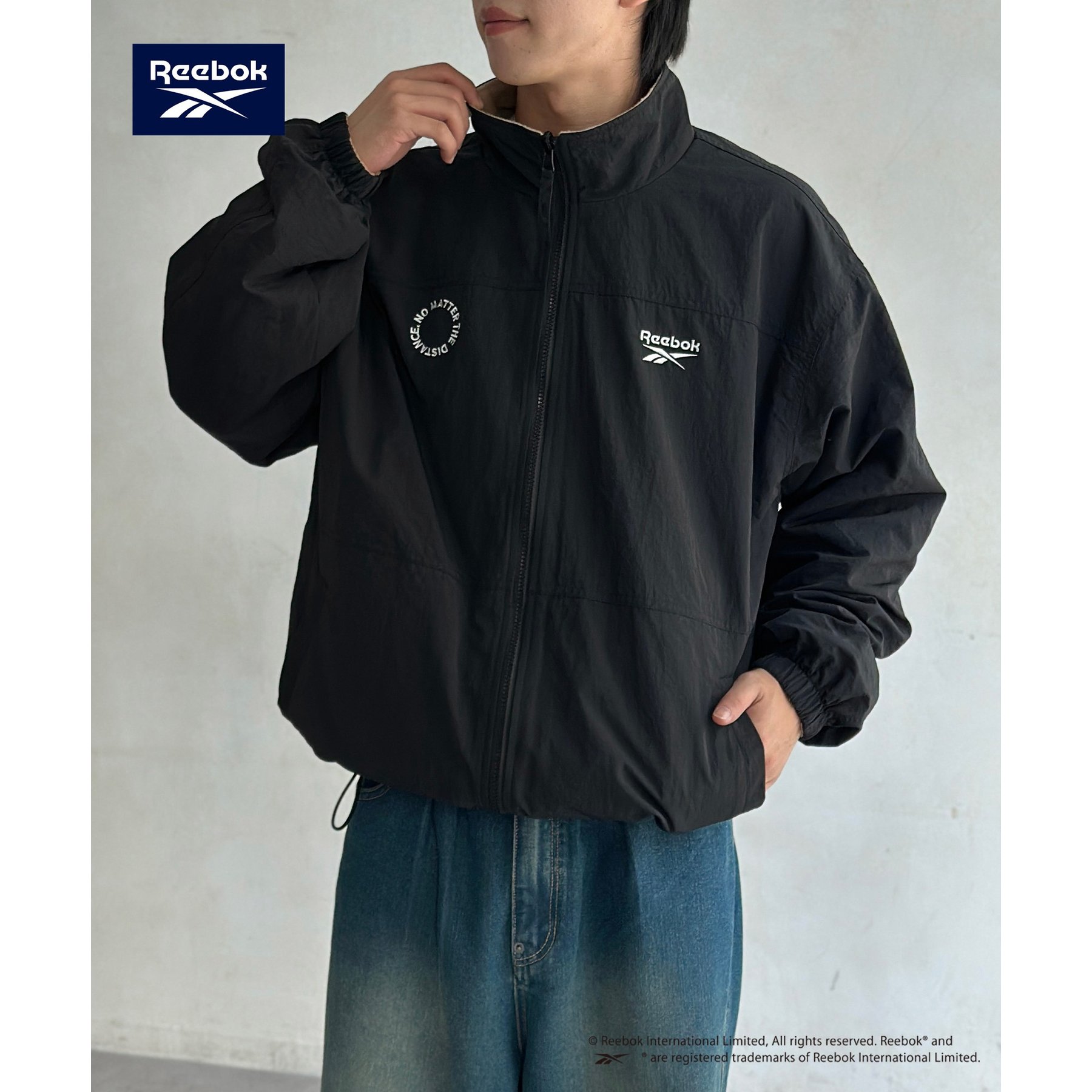 Reebok】リバーシブルブルゾン | ファッション通販サイト NUGU
