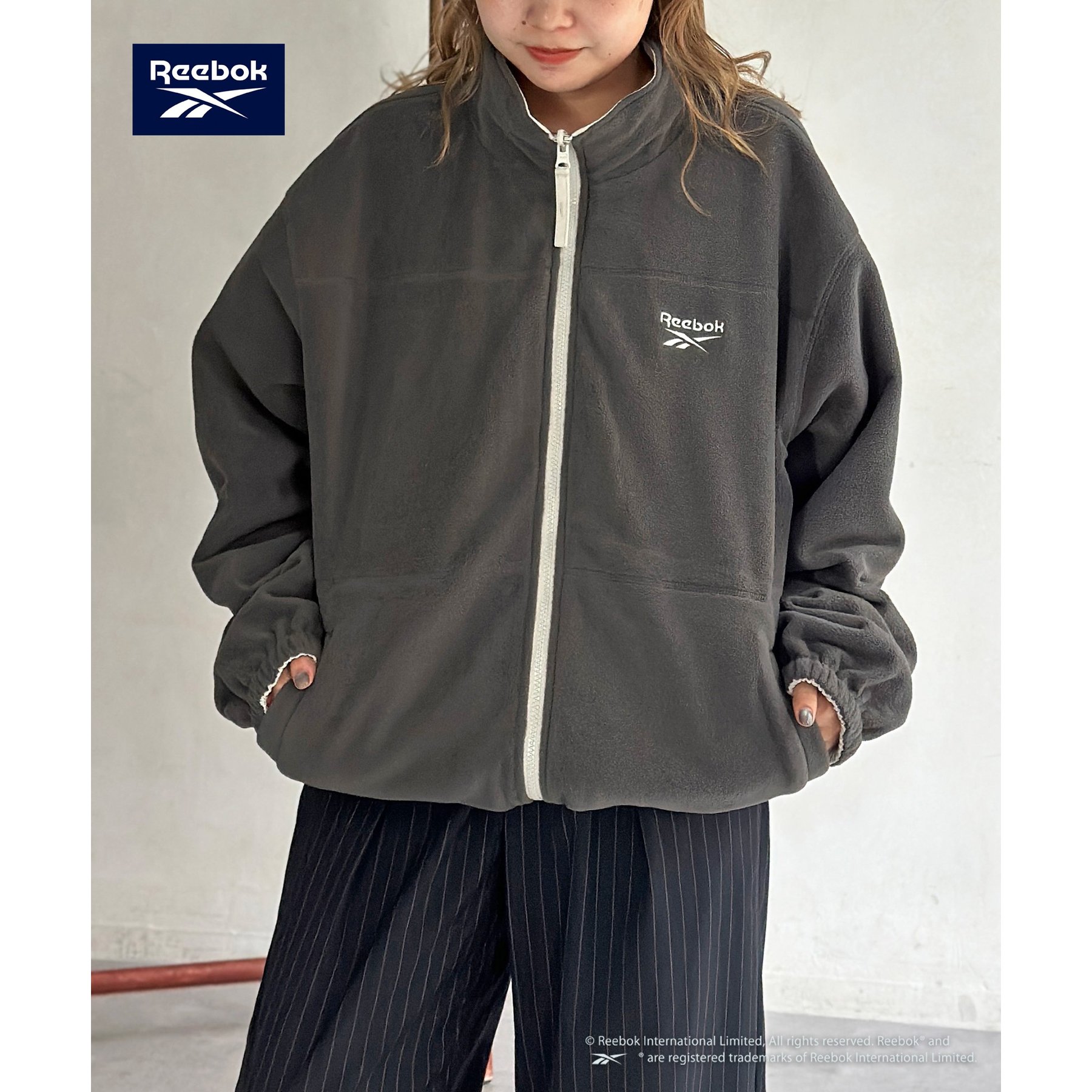 Reebok】リバーシブルブルゾン | ファッション通販サイト NUGU