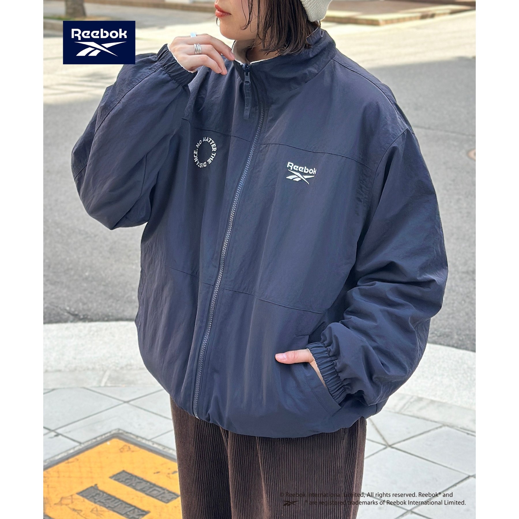 Reebok】リバーシブルブルゾン | ファッション通販サイト NUGU