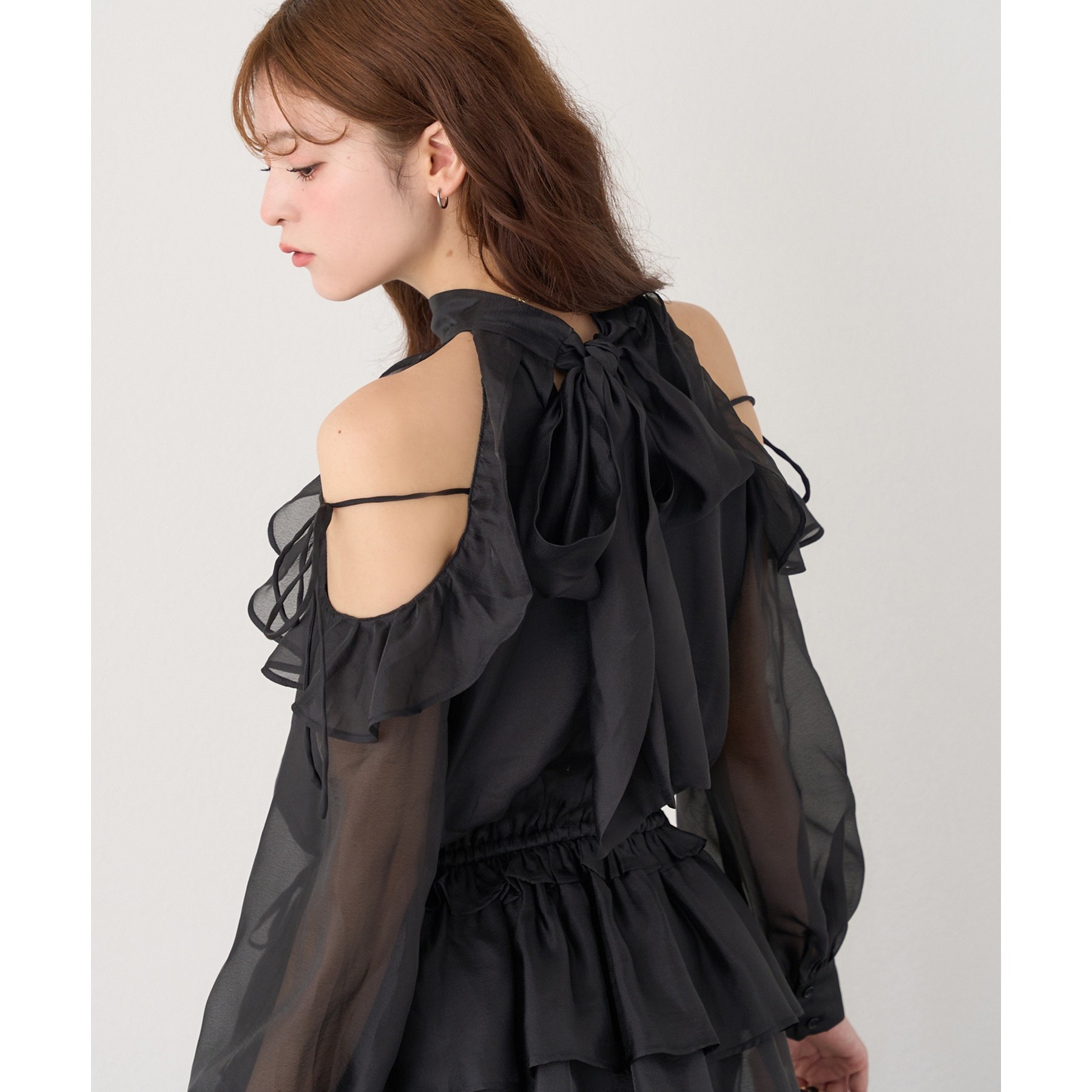 専用です、。慈雨　ノースリーブワンピース　未使用 アシンメトリー　チュニック pe-8938_0.jpg