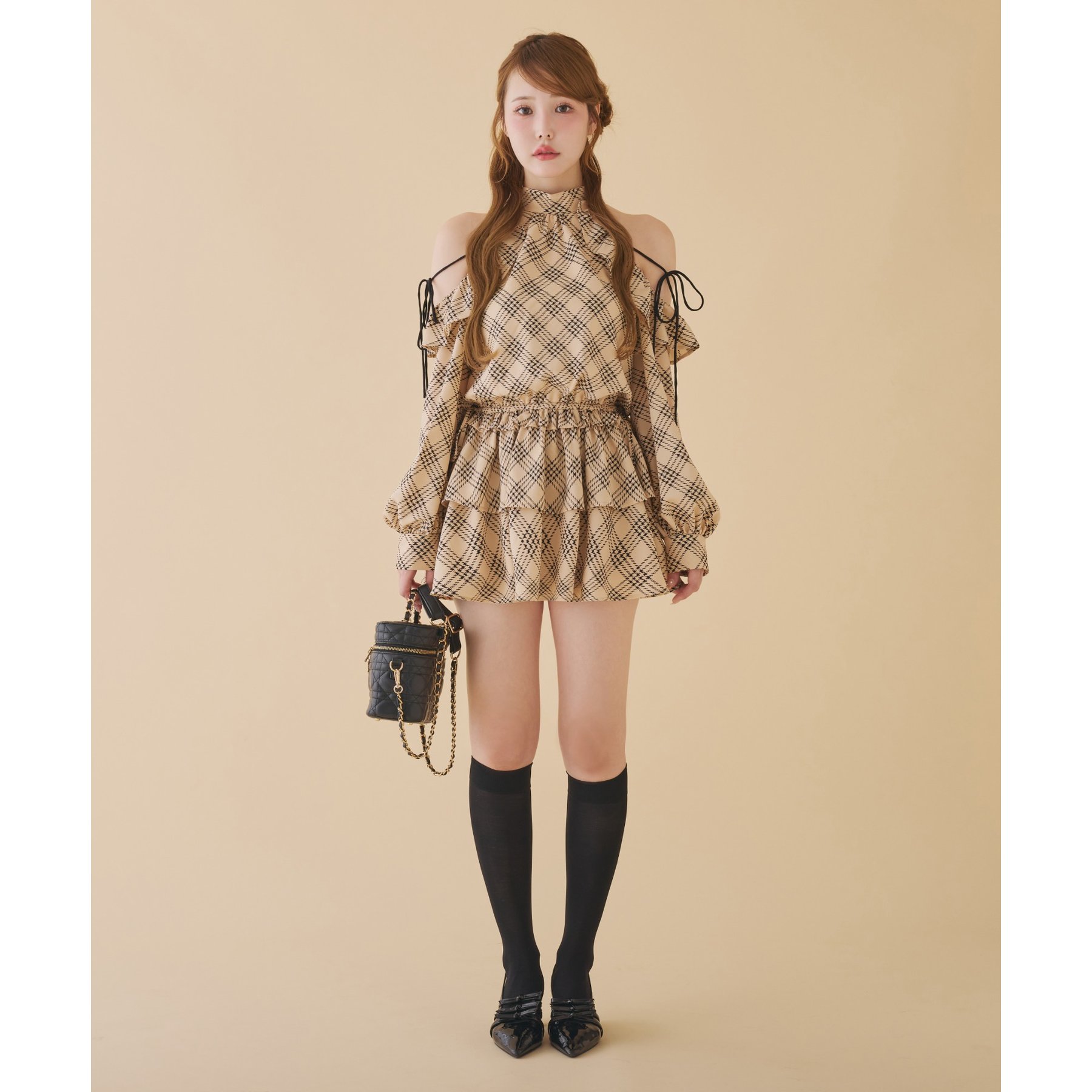 アメスリミニワンピースドット アメスリミニワンピース ナイスクラップ ドット柄 アメスリミニ