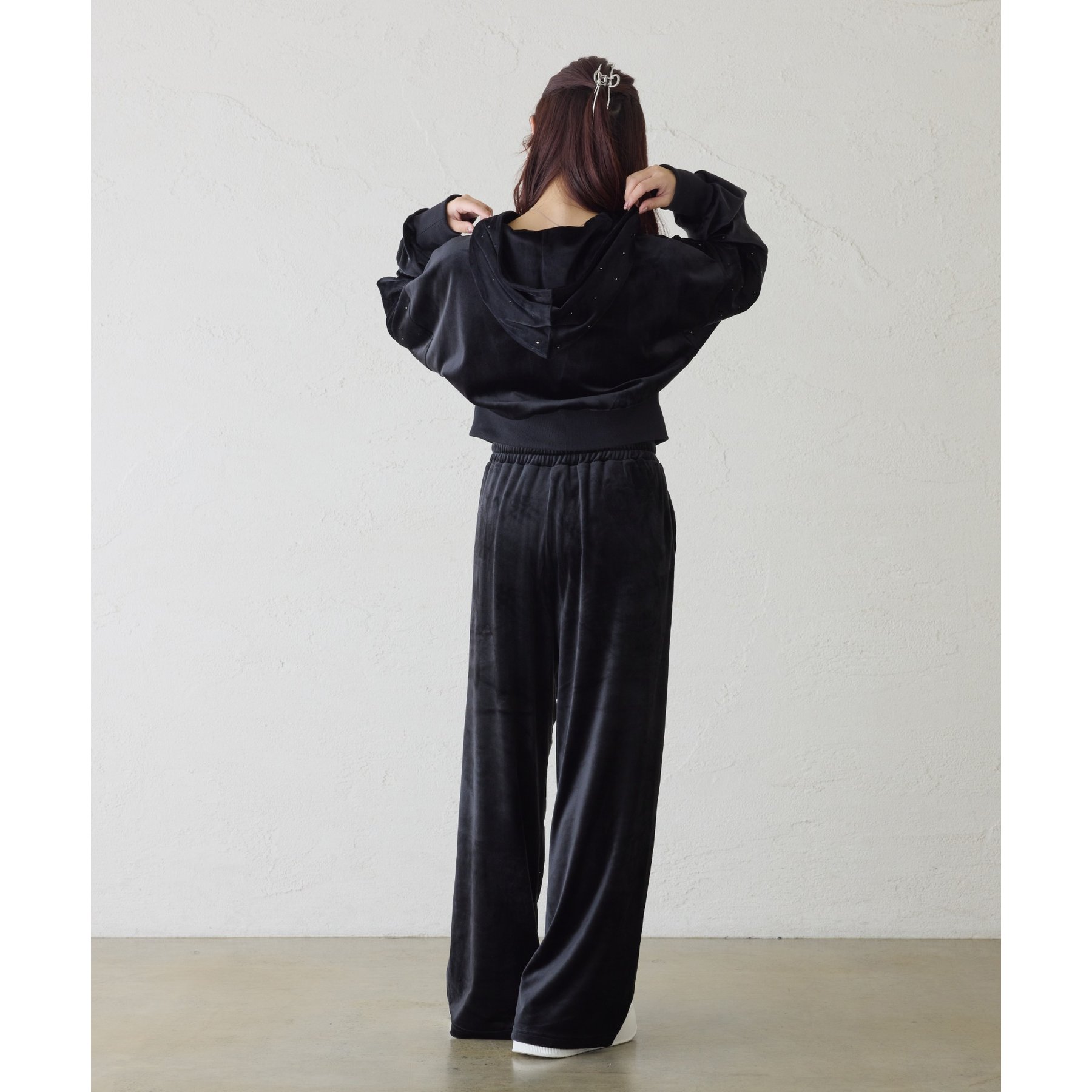 セットアップ対応／ビジューパーカー | ファッション通販サイト NUGU