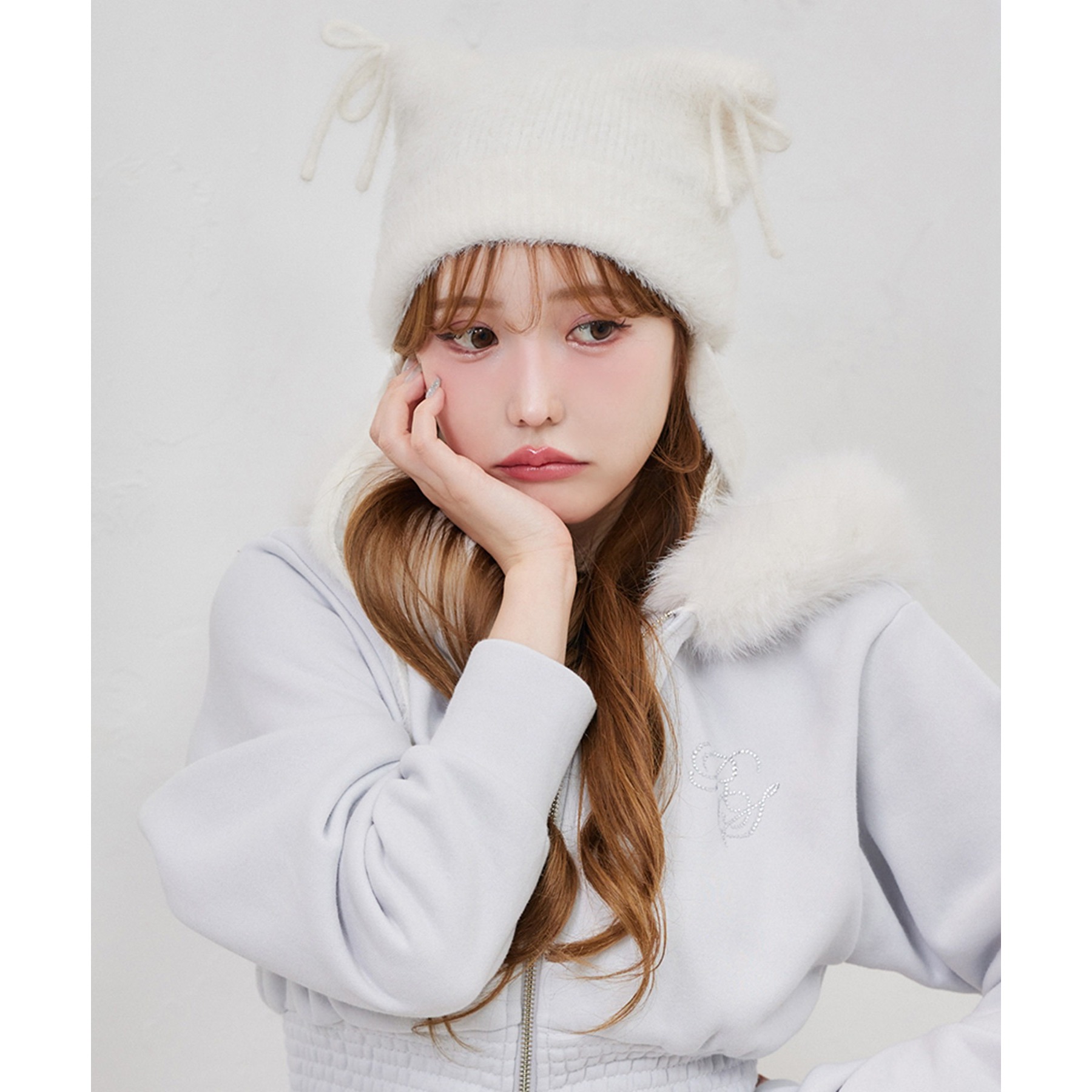 シャギー猫耳ビーニー | ファッション通販サイト NUGU