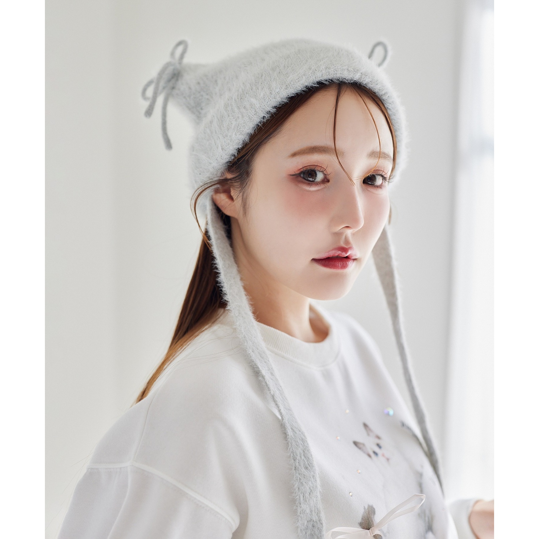 シャギー猫耳ビーニー | ファッション通販サイト NUGU