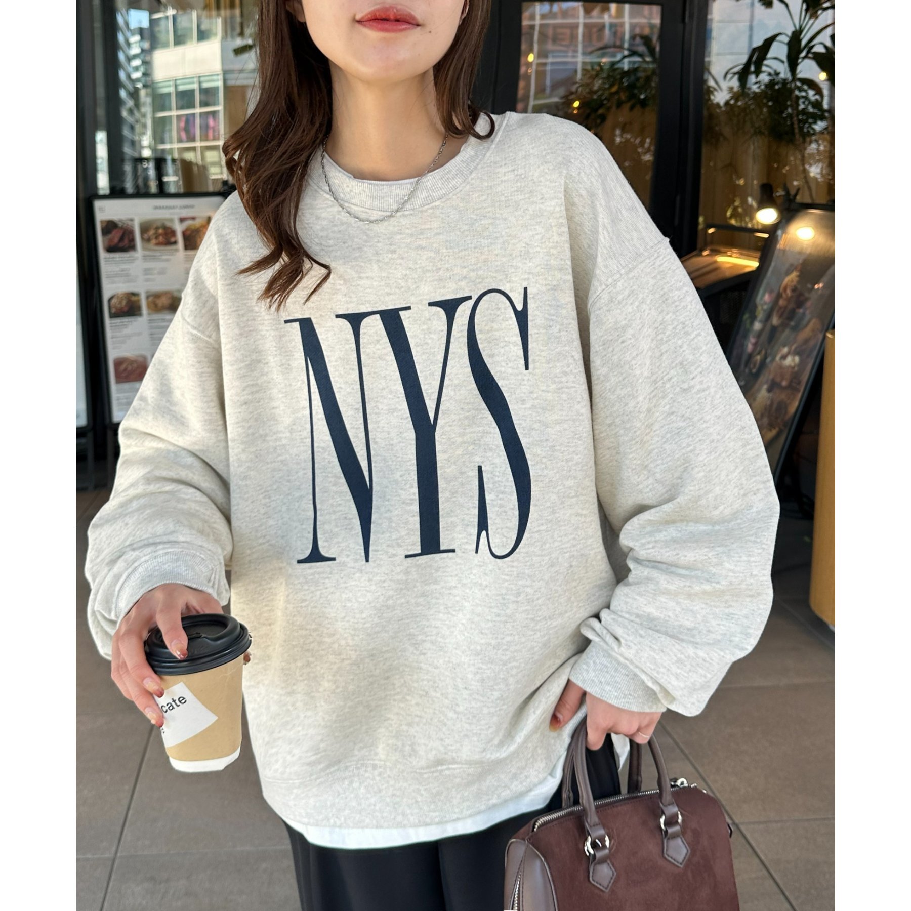 ユニセックス】Verticalロゴスウェット | ファッション通販サイト NUGU