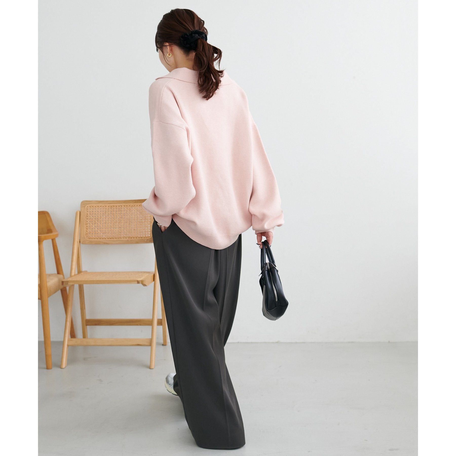 ユニセックス】シルク混スキッパーニット | ファッション通販サイト NUGU