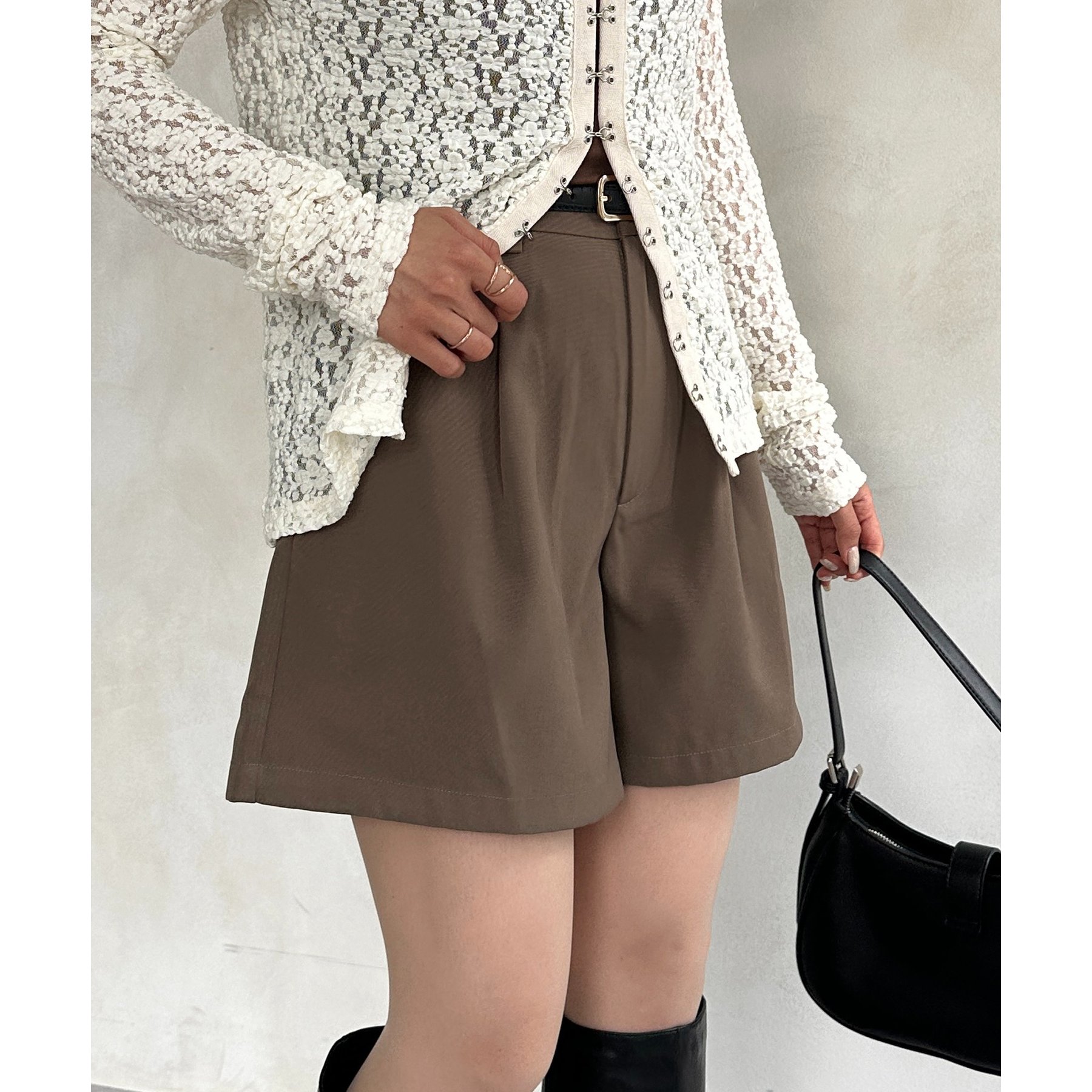 タックハーフパンツ | ファッション通販サイト NUGU
