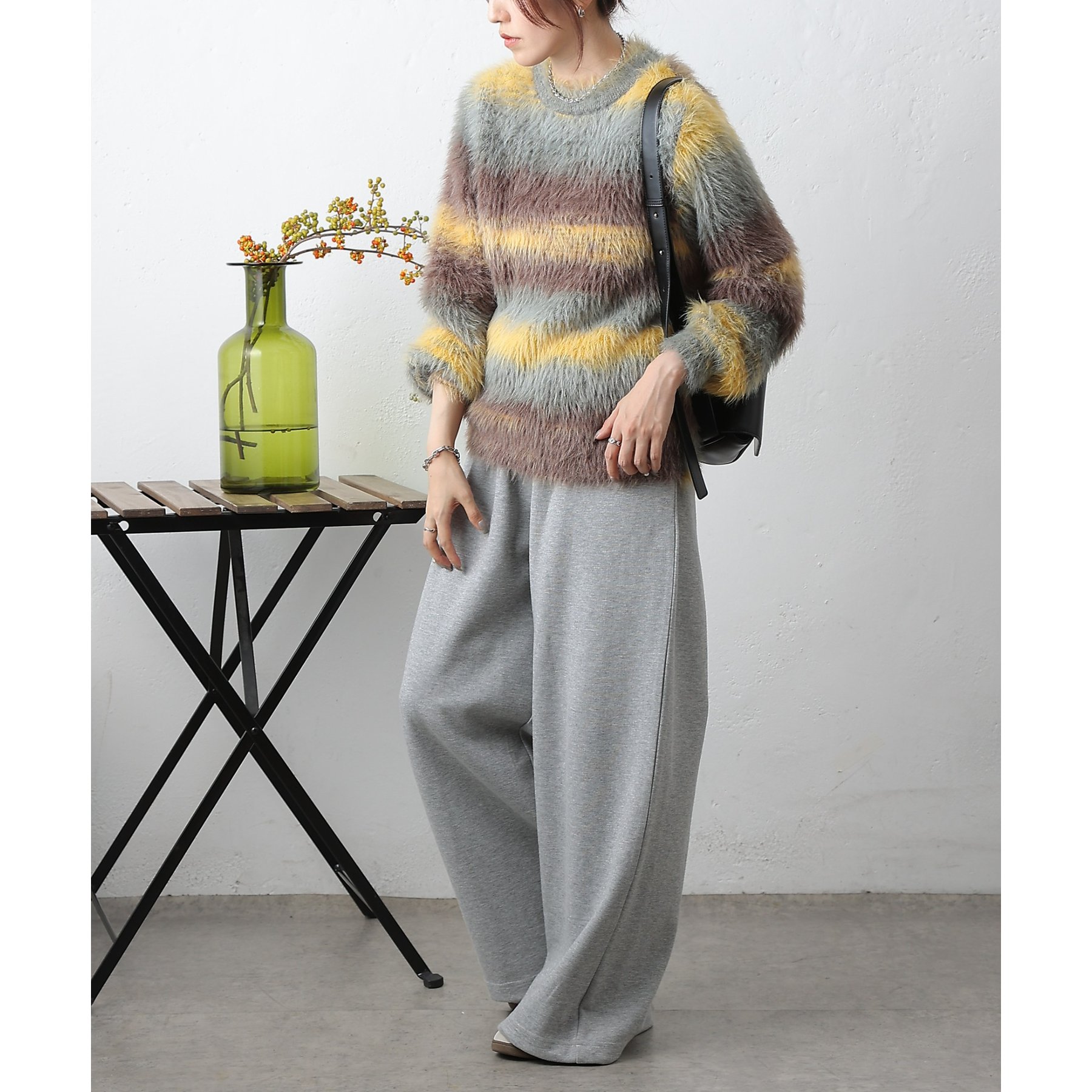 グラデーションフェザーニット | ファッション通販サイト NUGU