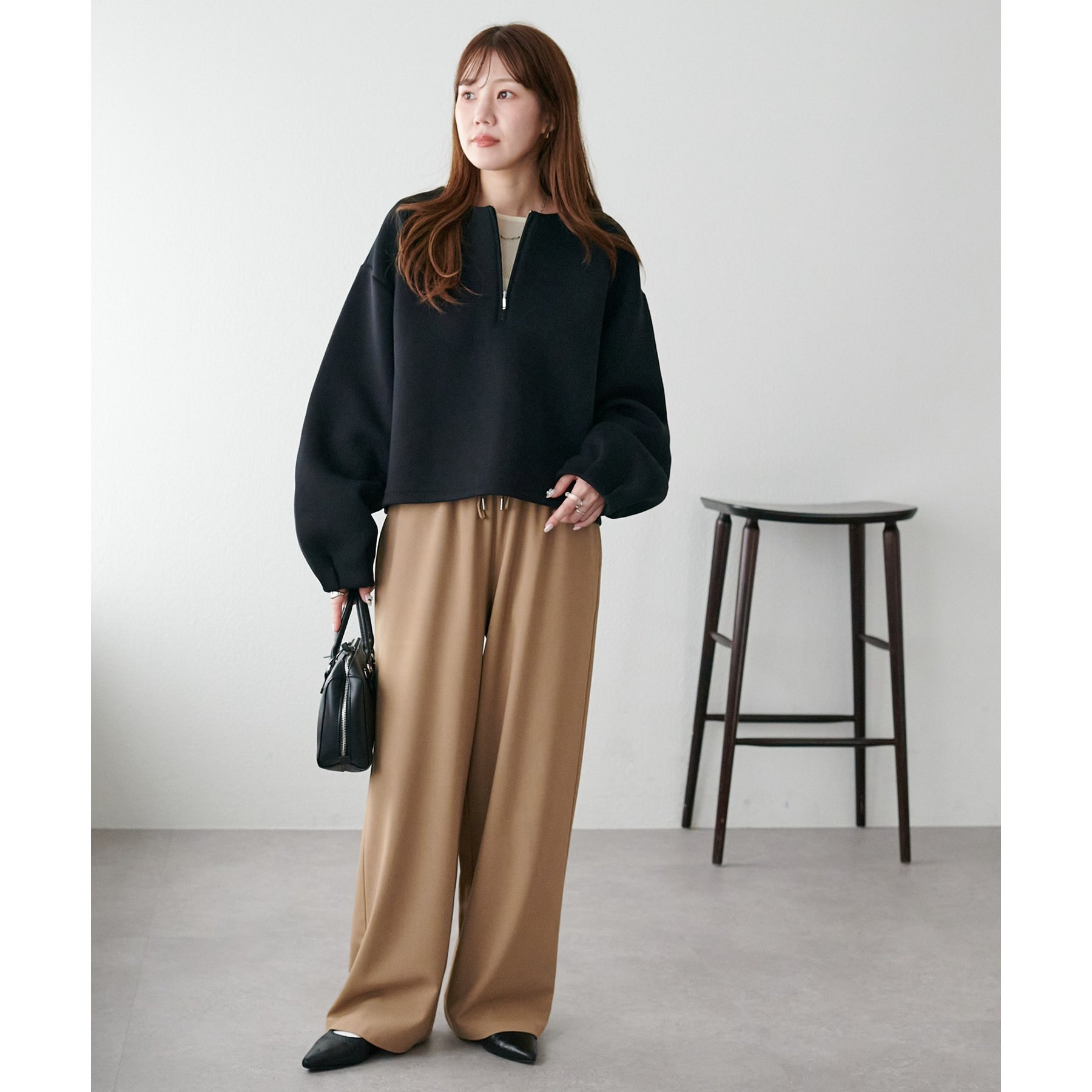 ダンボールハーフジッププルオーバー | ファッション通販サイト NUGU