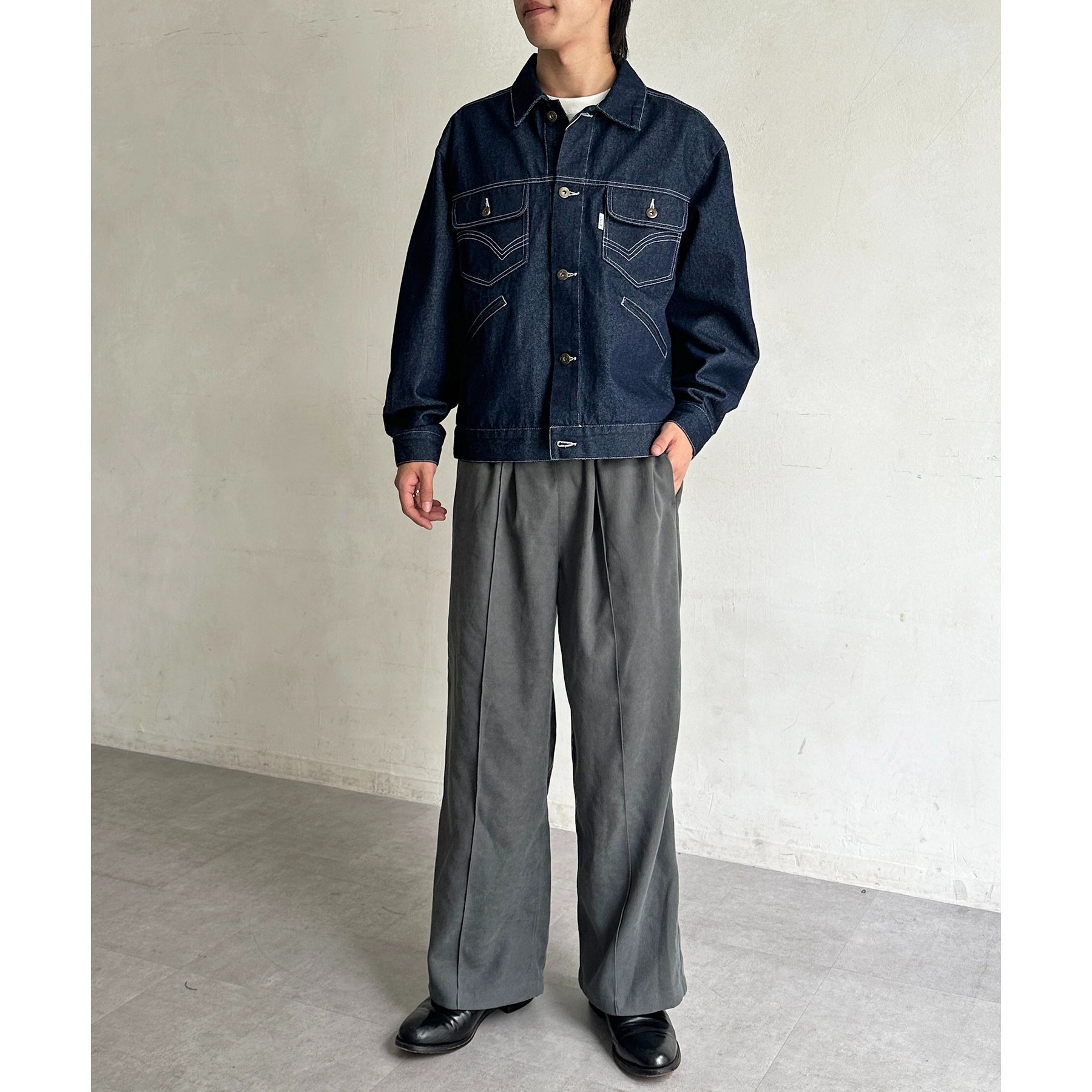 いっぴん 起毛カルゼピンタックイージーパンツ | ファッション通販サイト NUGU