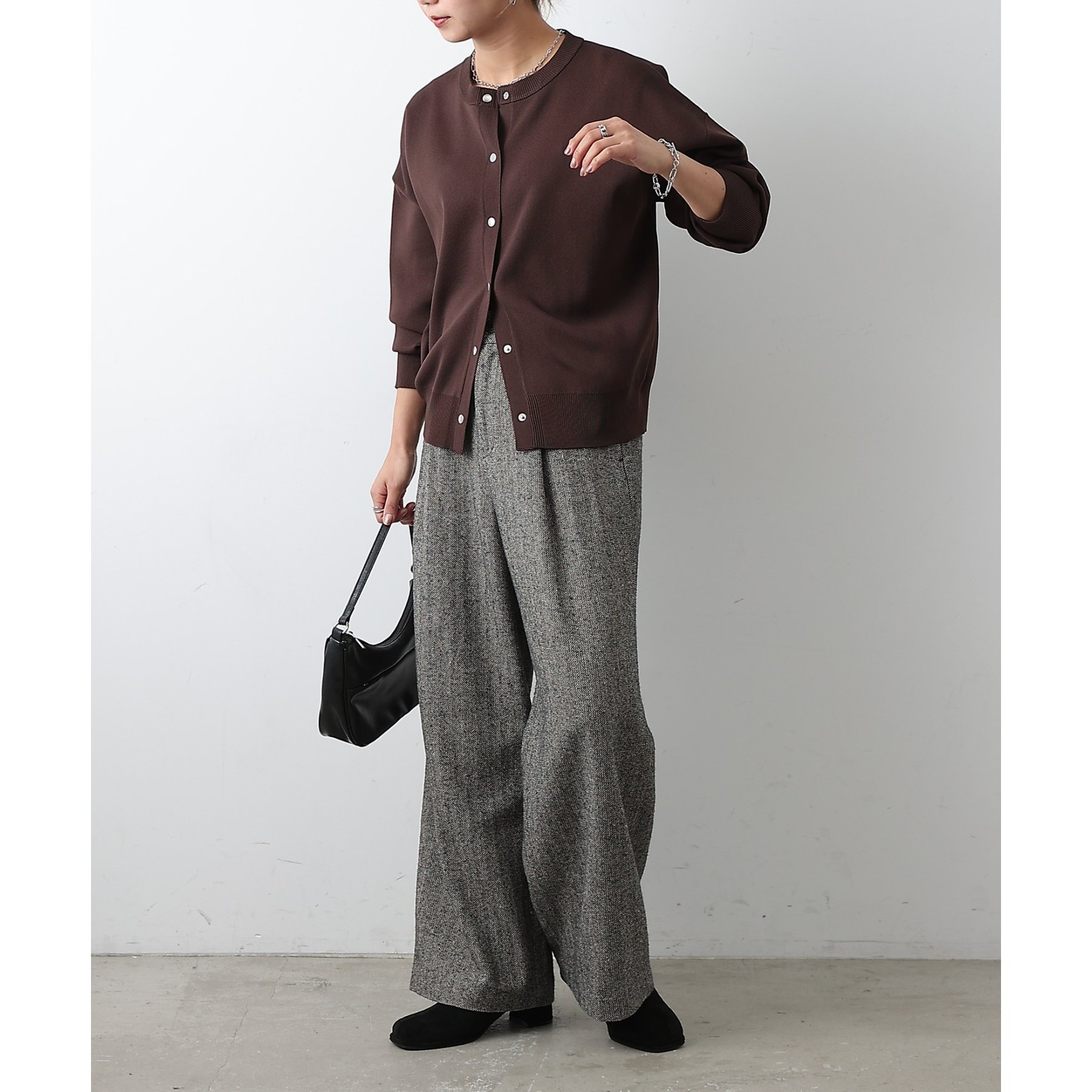 ヘリンボンロングパンツ | ファッション通販サイト NUGU