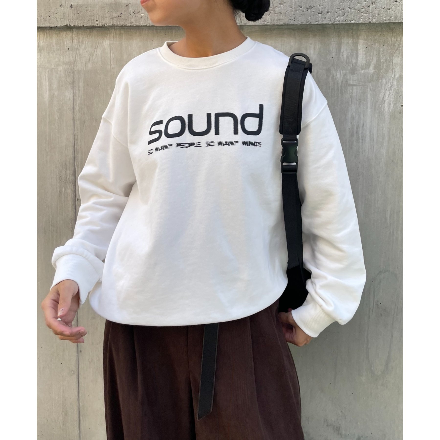 LEI企画 / WEB限定】裏毛SOUNDロゴプルオーバー | ファッション通販