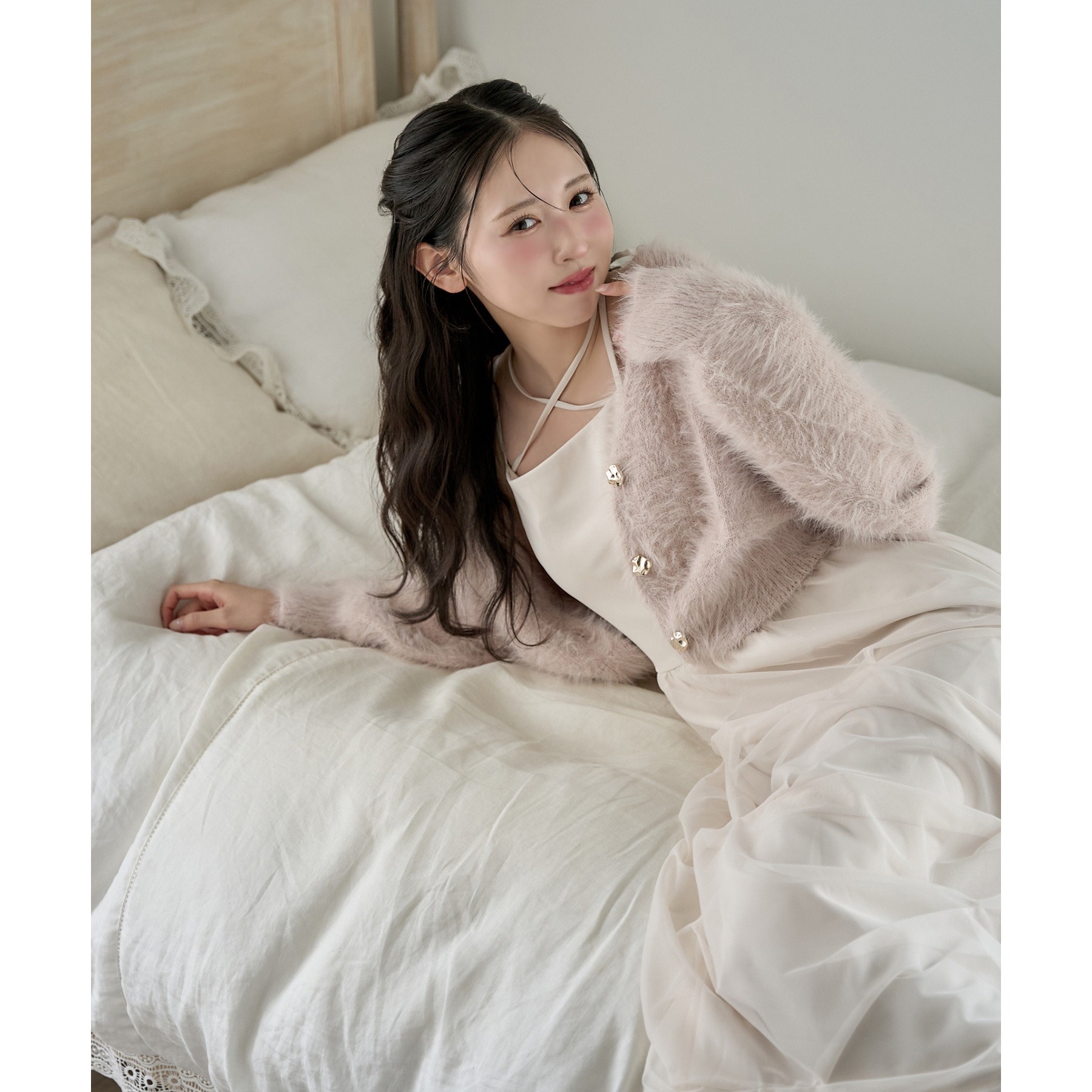 バルーンチュールキャミワンピース | ファッション通販サイト NUGU