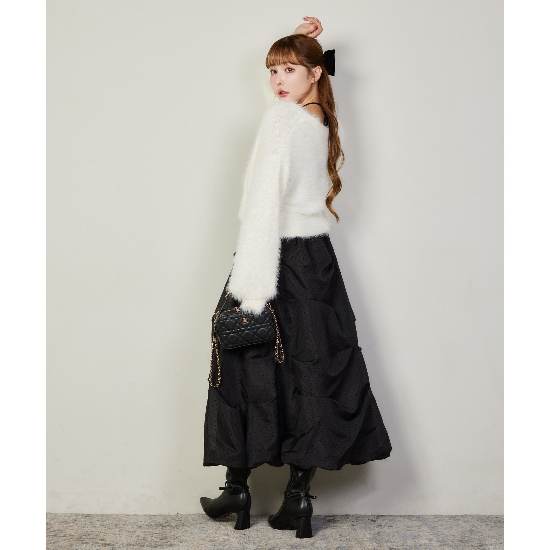 バルーンチュールキャミワンピース | ファッション通販サイト NUGU